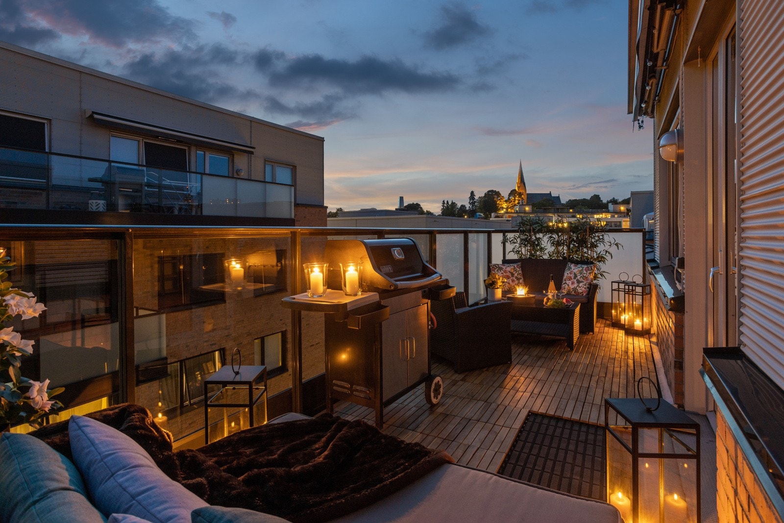 Et herlig sted å tilbringe late sommerkvelder Galleribilde