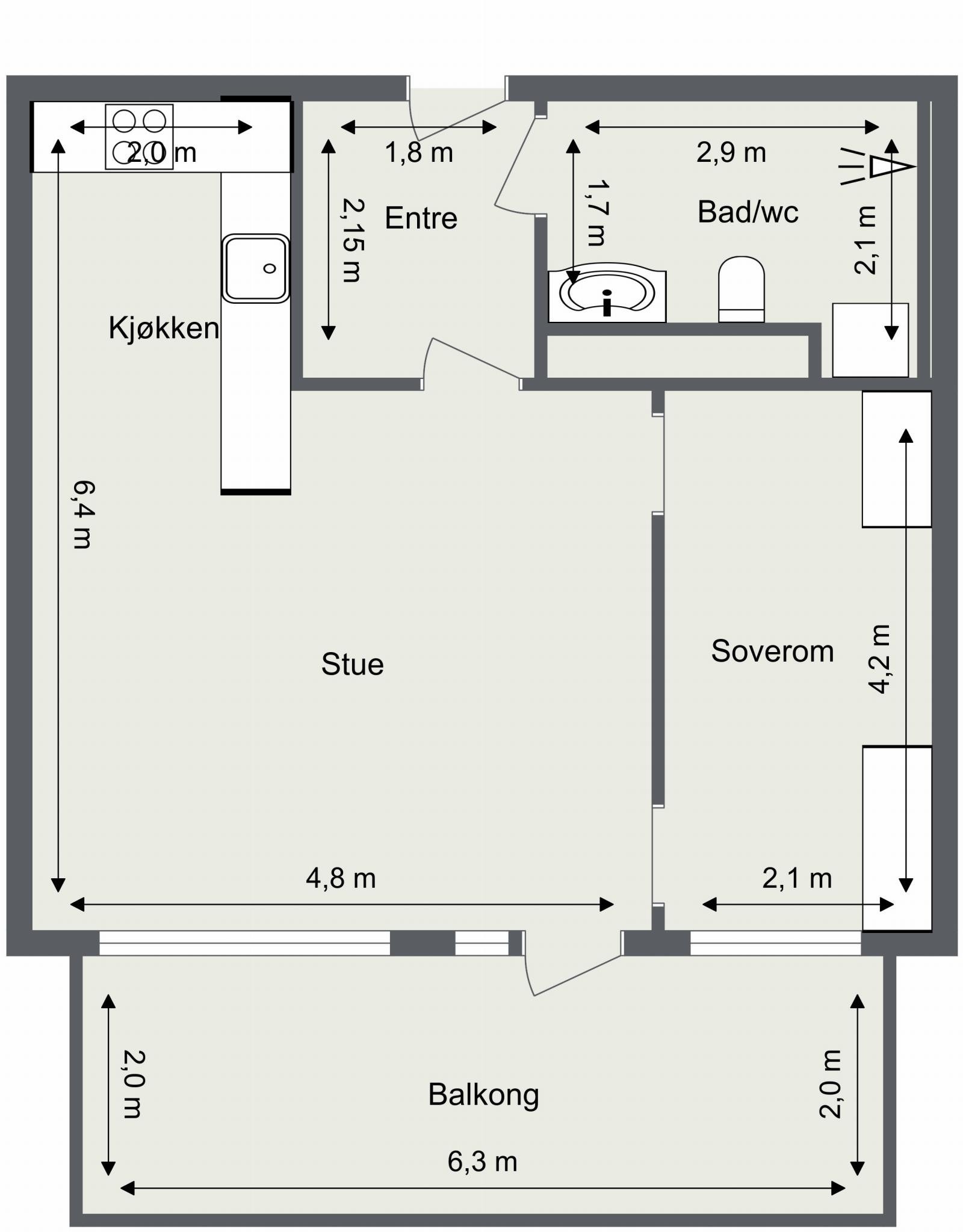 God planløsning Galleribilde