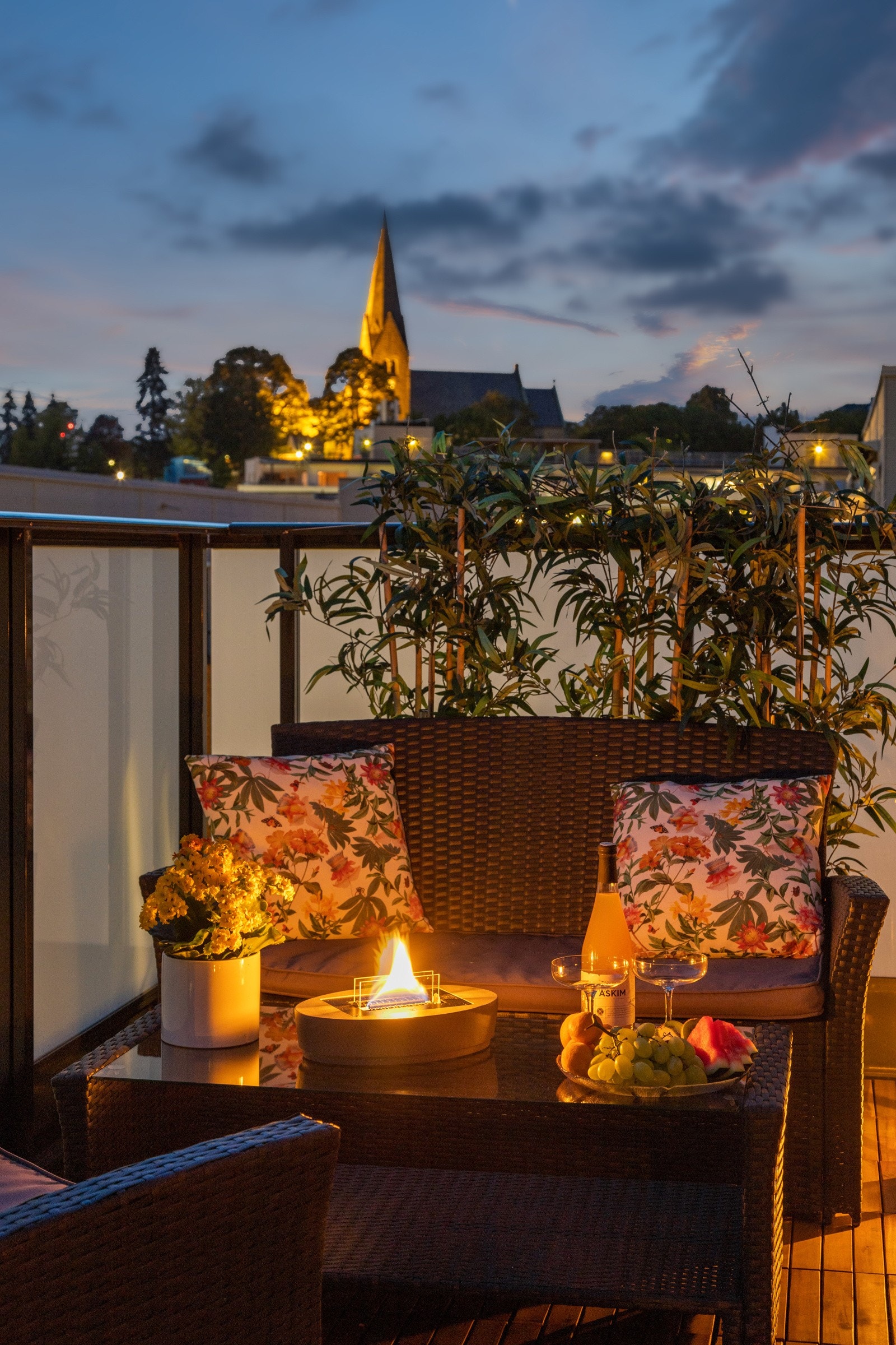 Fin utsikt mot Vålerenga kirke Galleribilde