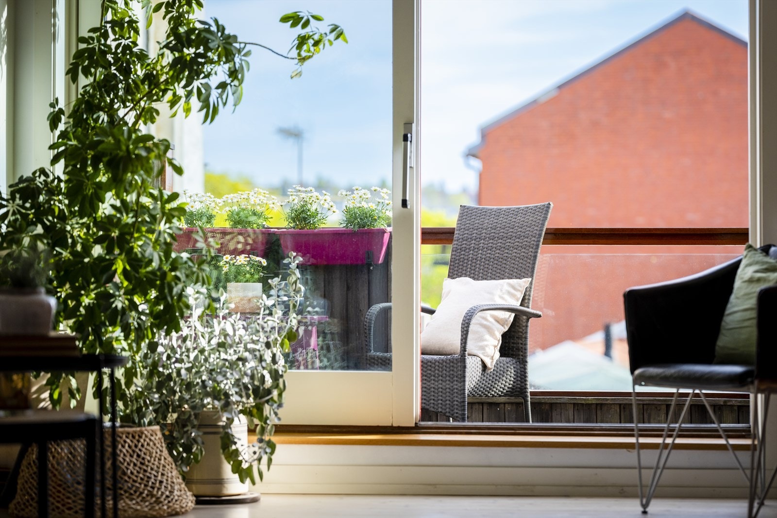 Utgang til egen privat terrasse Galleribilde