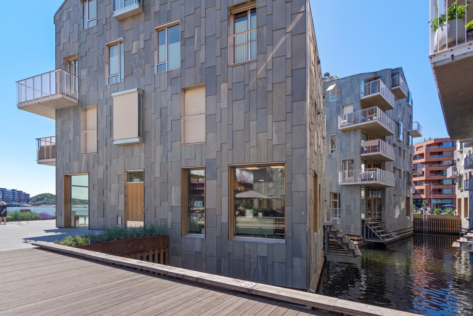 Spennende boområde med flott arkitektur, kunstgallerier og kulturelle tilbud Galleribilde