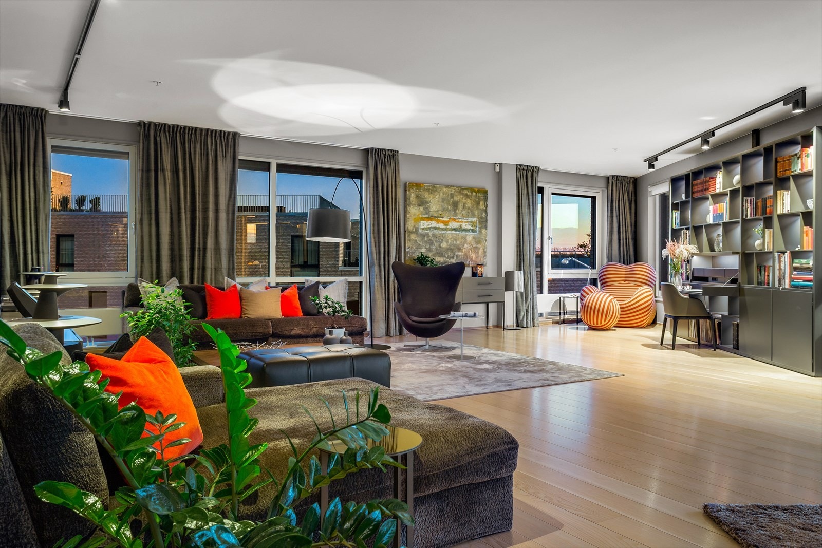 Boligen er levert med vannbåren varme og balansert ventilasjon Galleribilde