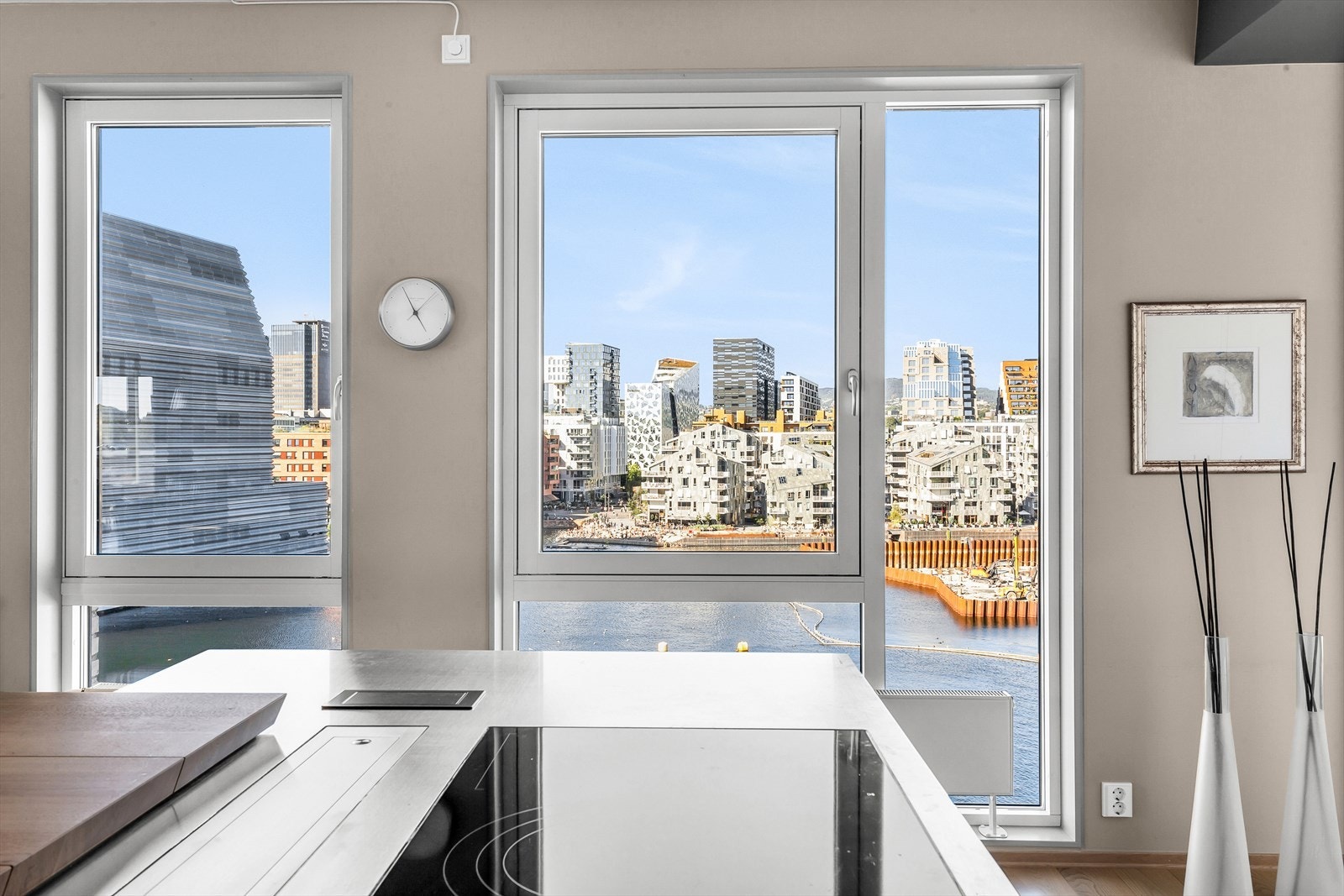 Herlig utsikt å lage mat til Galleribilde