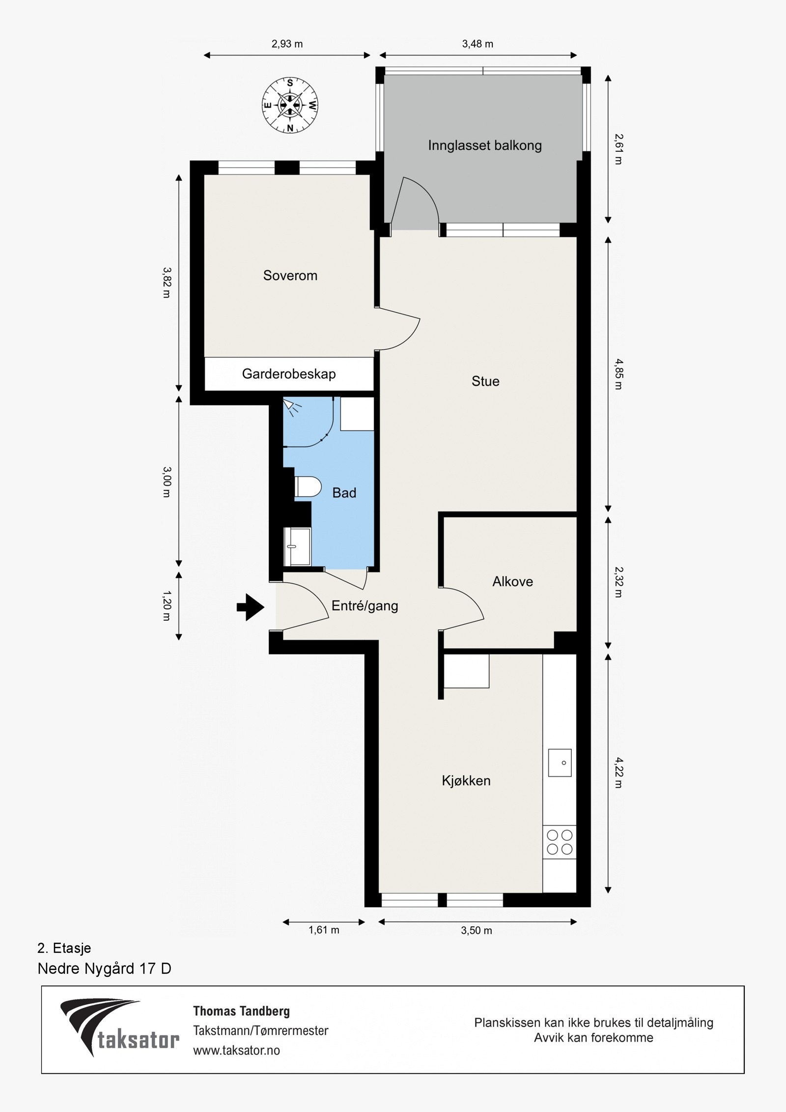 Gjør deg kjent med boligens planløsning før vi beveger oss inn. Galleribilde