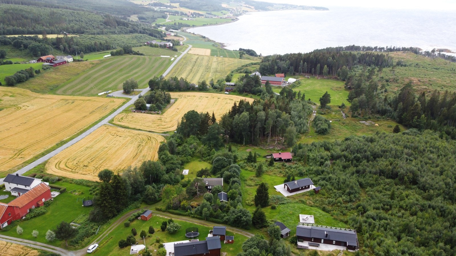 Frosta er trøndelags grønsakshage og et eldorado på sommerstid Galleribilde