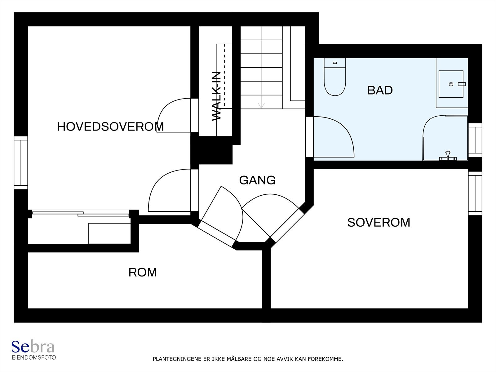 Plantegning 2. etasje Galleribilde