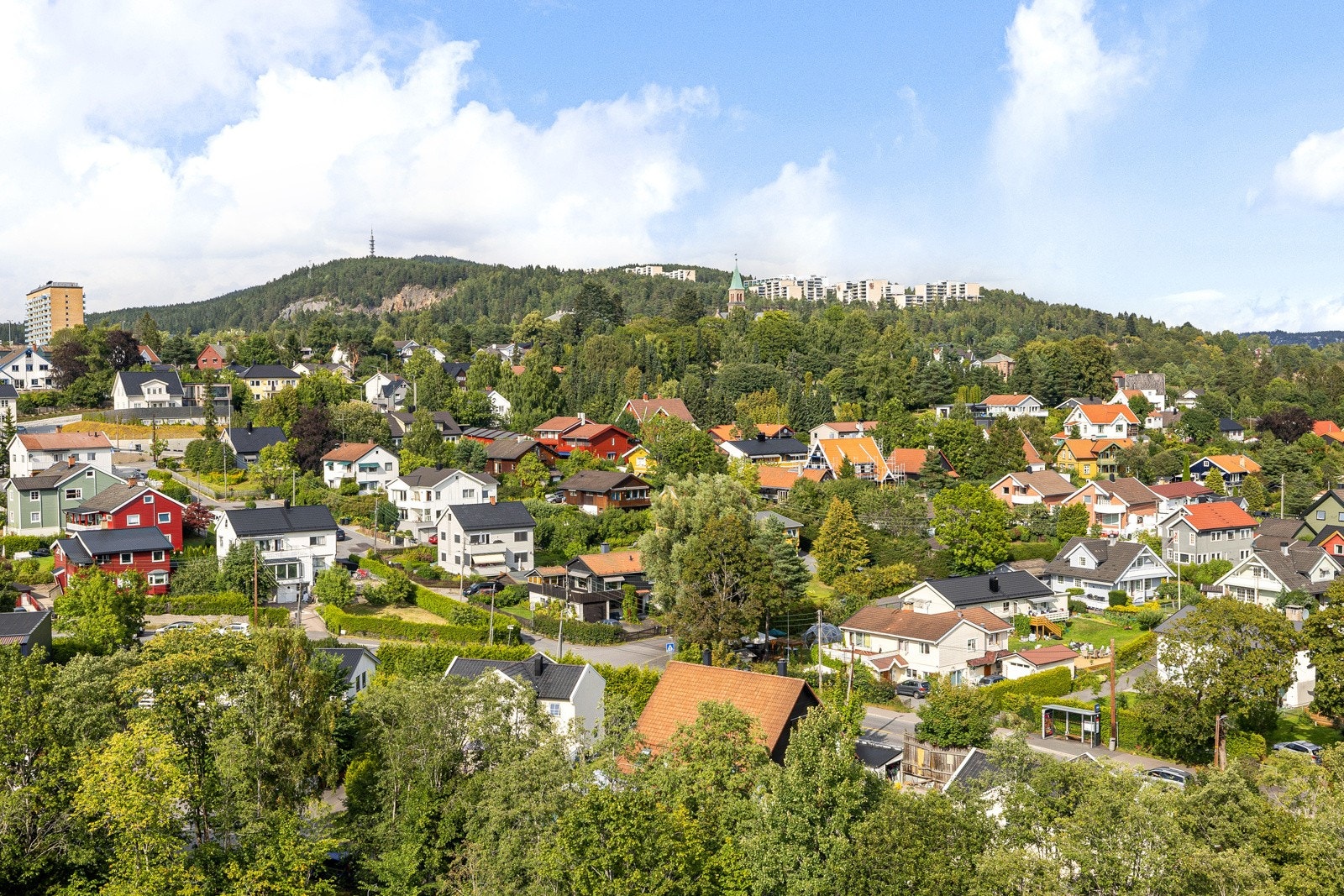 Utsikt fra 10. etg. Galleribilde