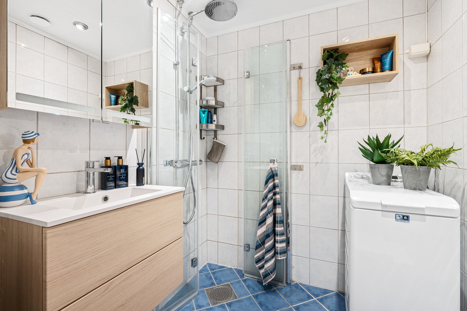 Badet er pusset opp i 2004 i regi av borettslaget Galleribilde