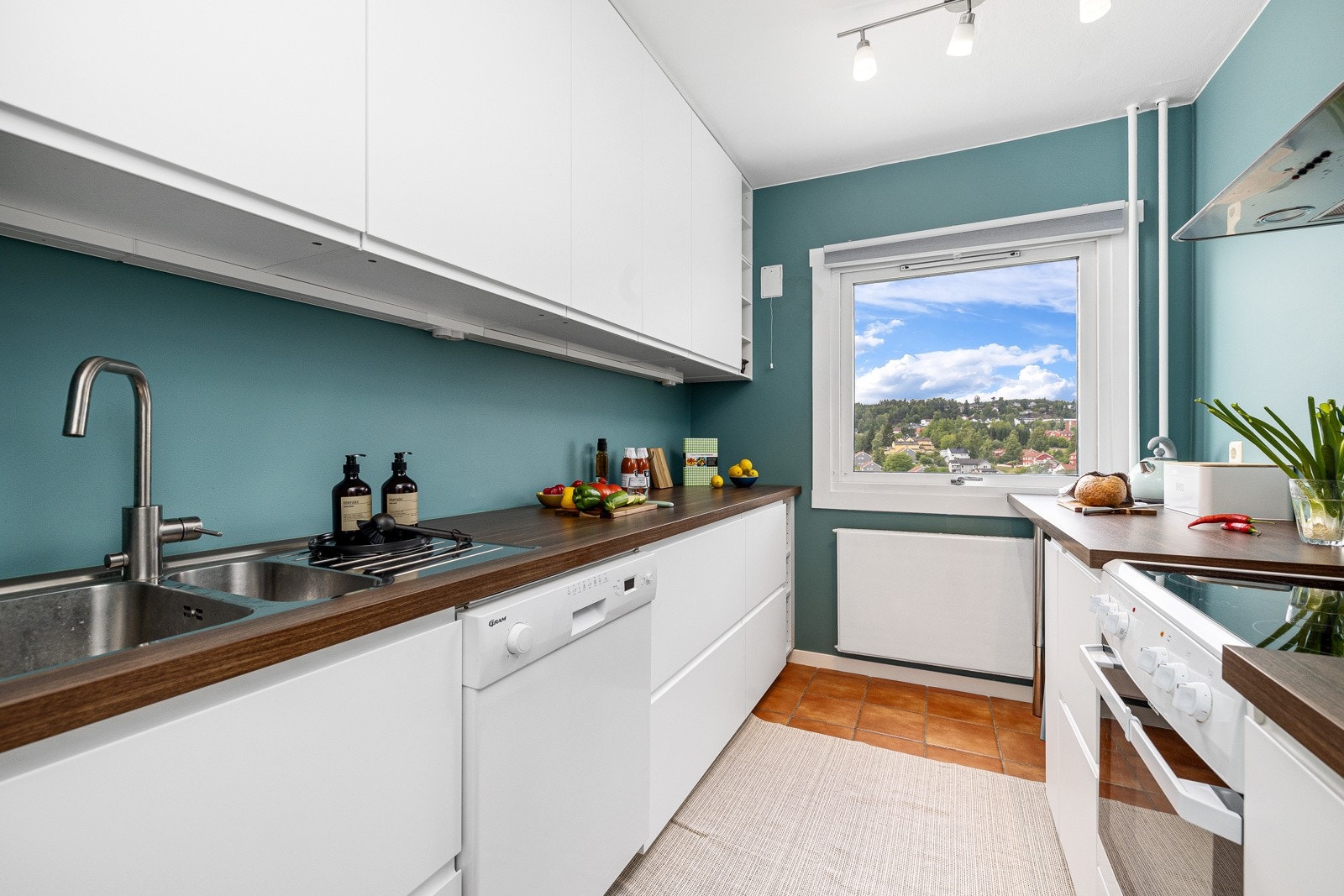 Her ligger alt tilrette for kokkelering Galleribilde