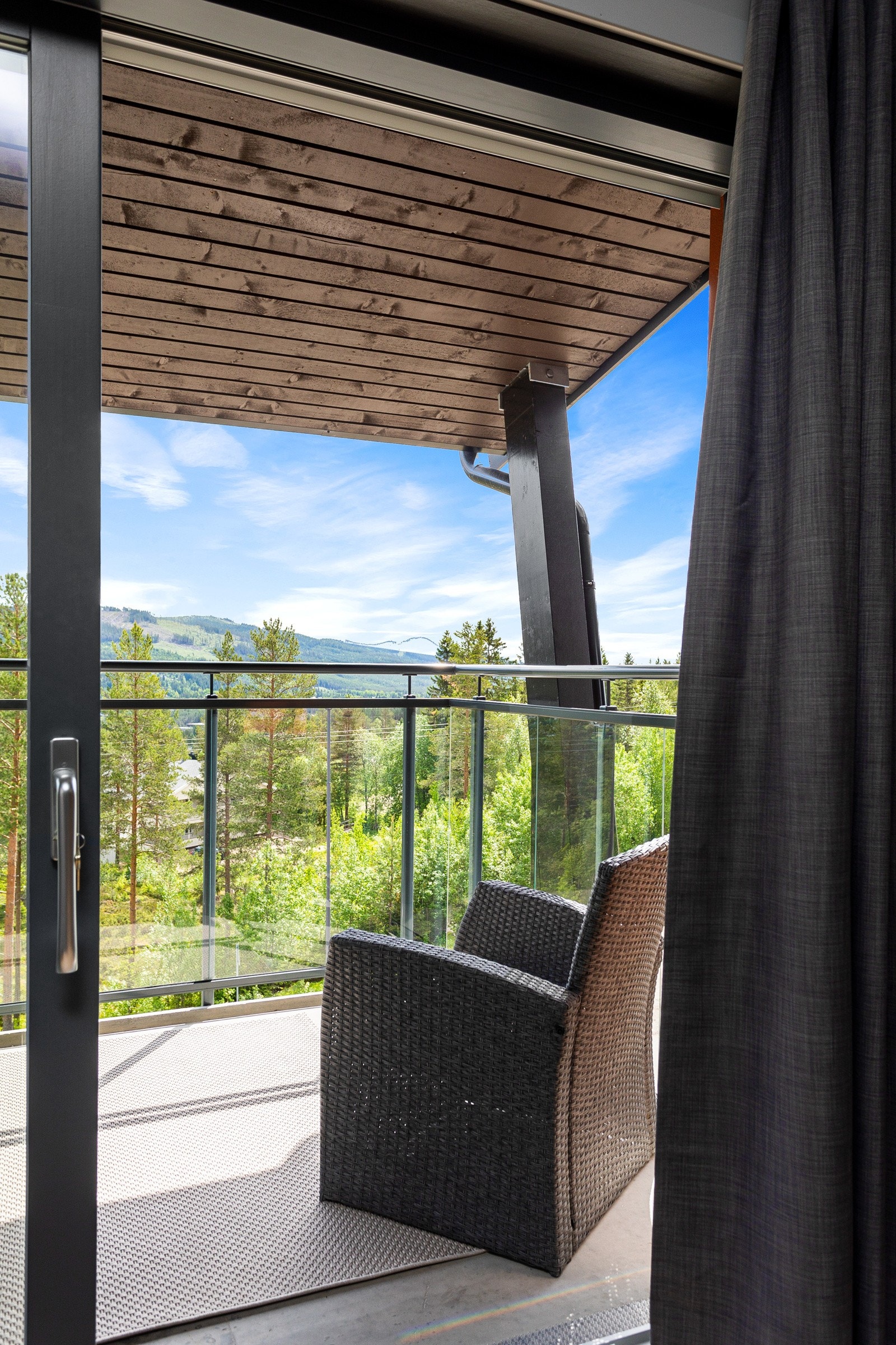 Utemøblene kan medfølge hvis ønskelig. Galleribilde