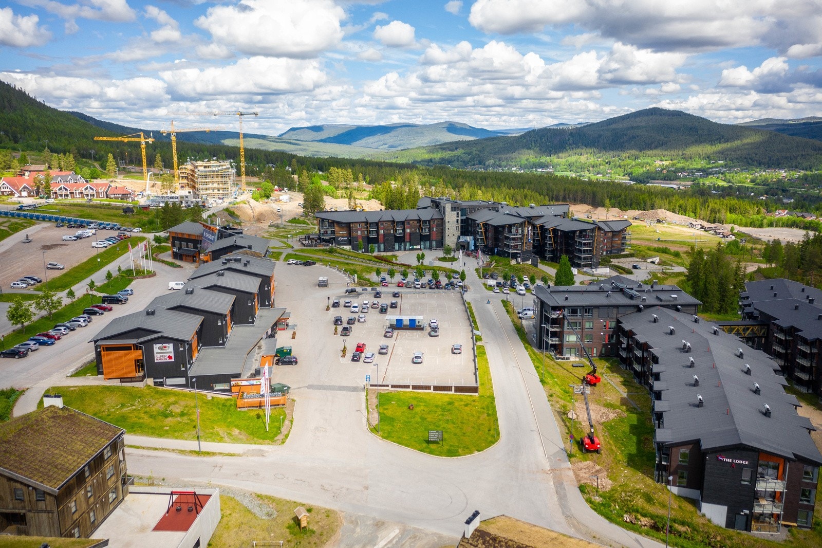 Leiligheten ligger like ved velkomstsenteret. Galleribilde