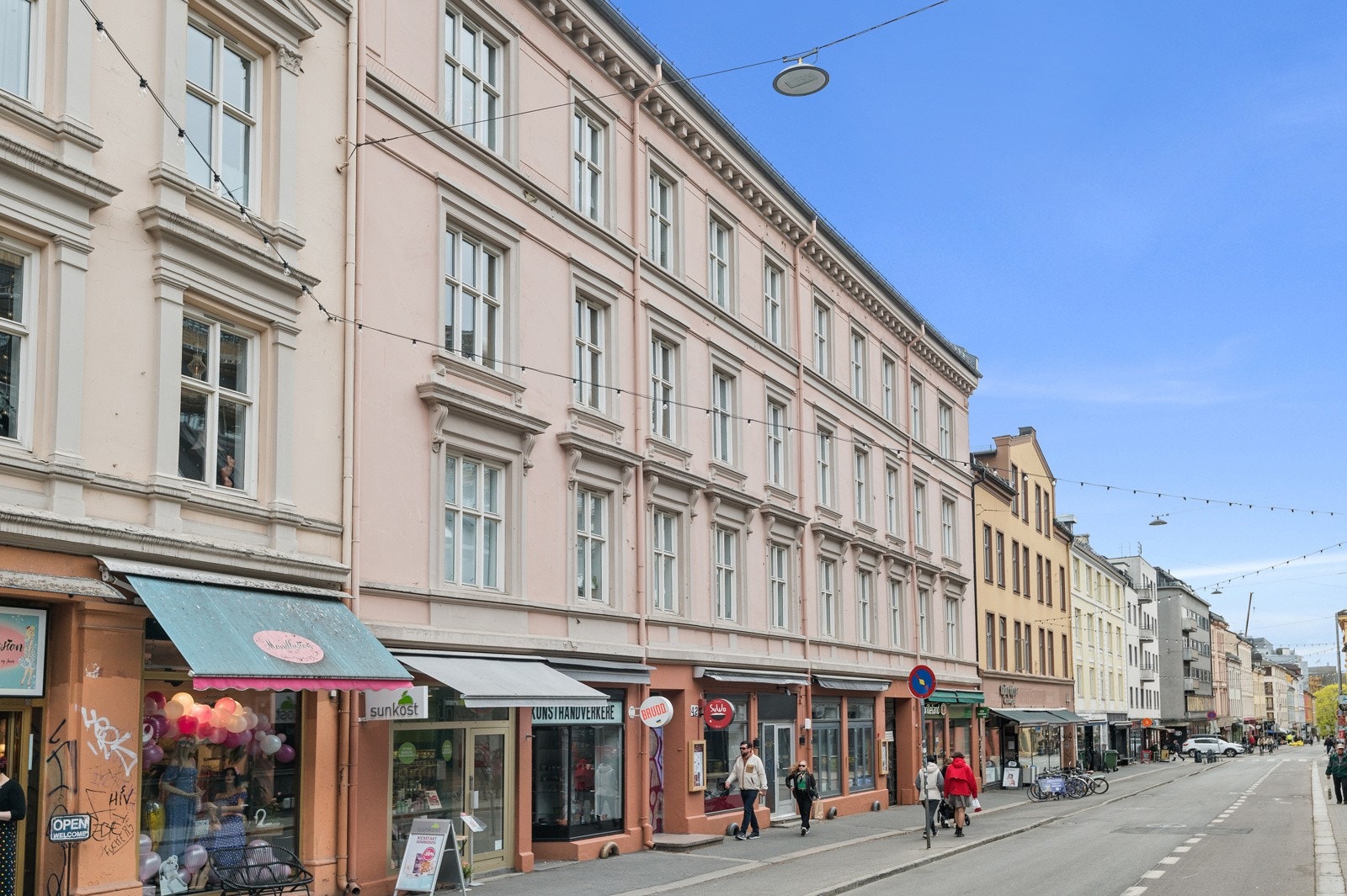 Fasade - Markveien 42. Galleribilde