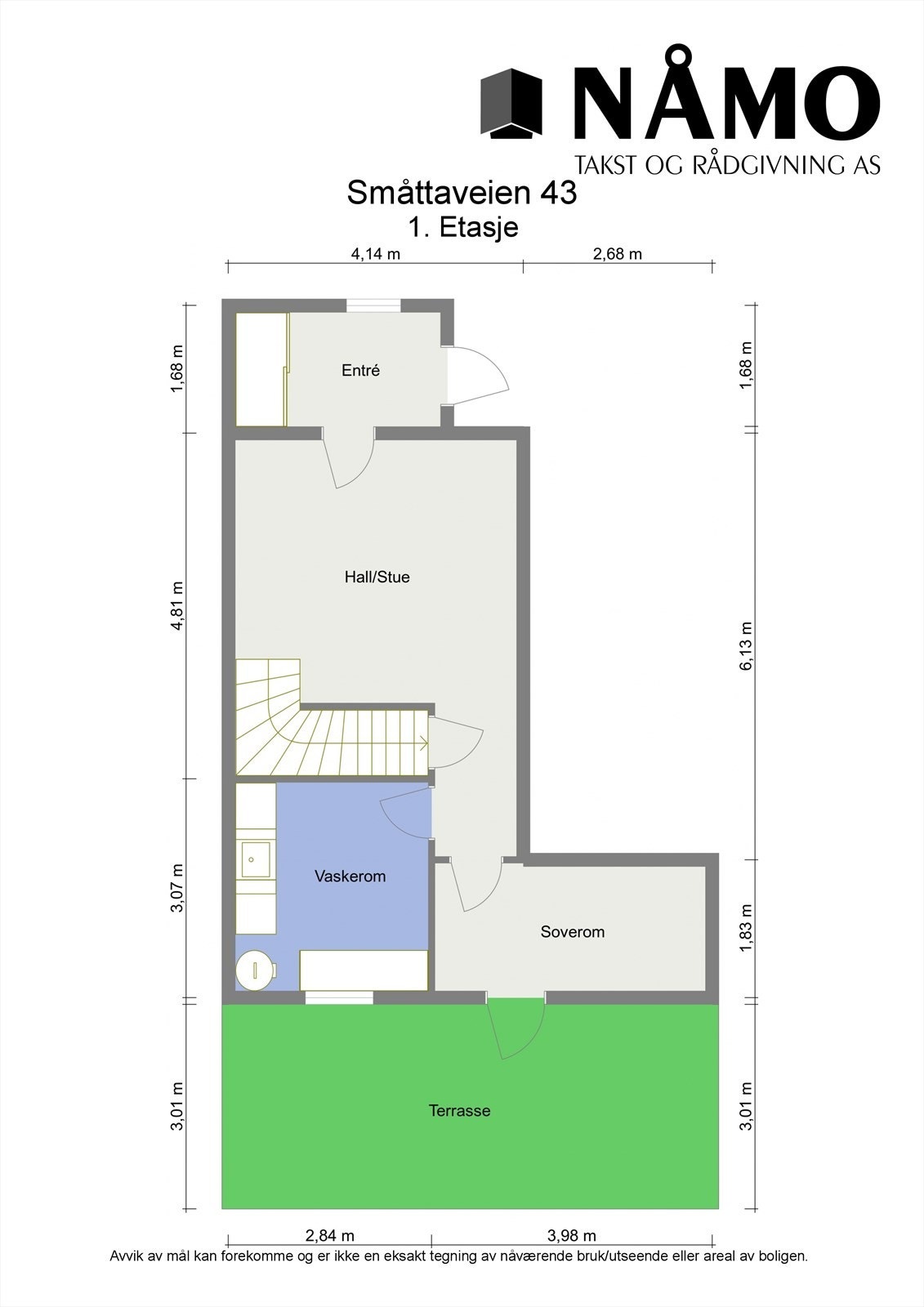Plantegning 1. etasje. Galleribilde