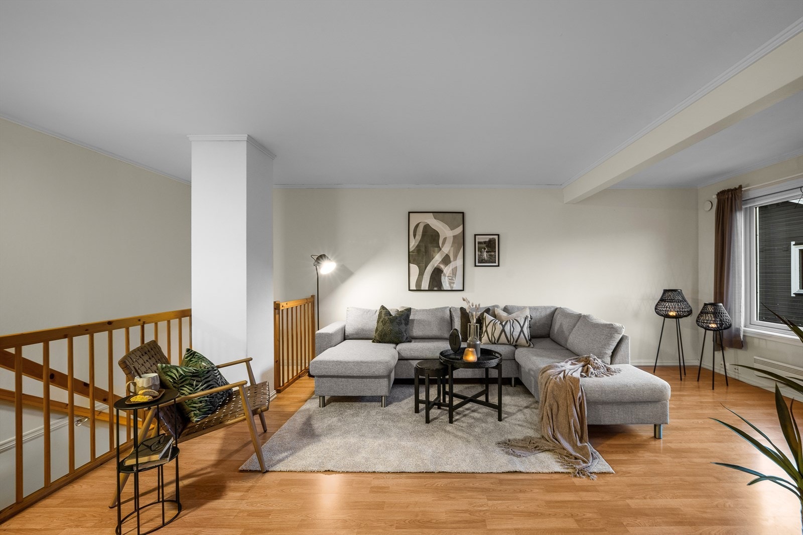 Lunt og trivelig i sofakroken. Galleribilde