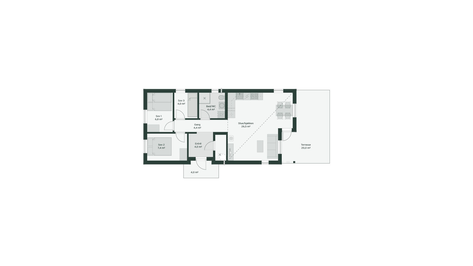 Mjuken 65 "Tradisjon" Galleribilde