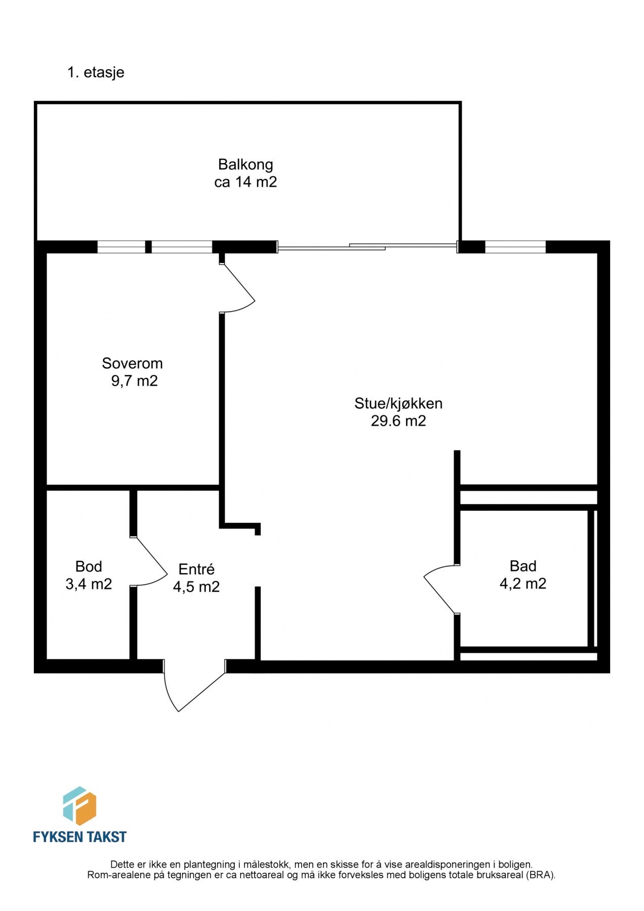 Planskisse. Galleribilde