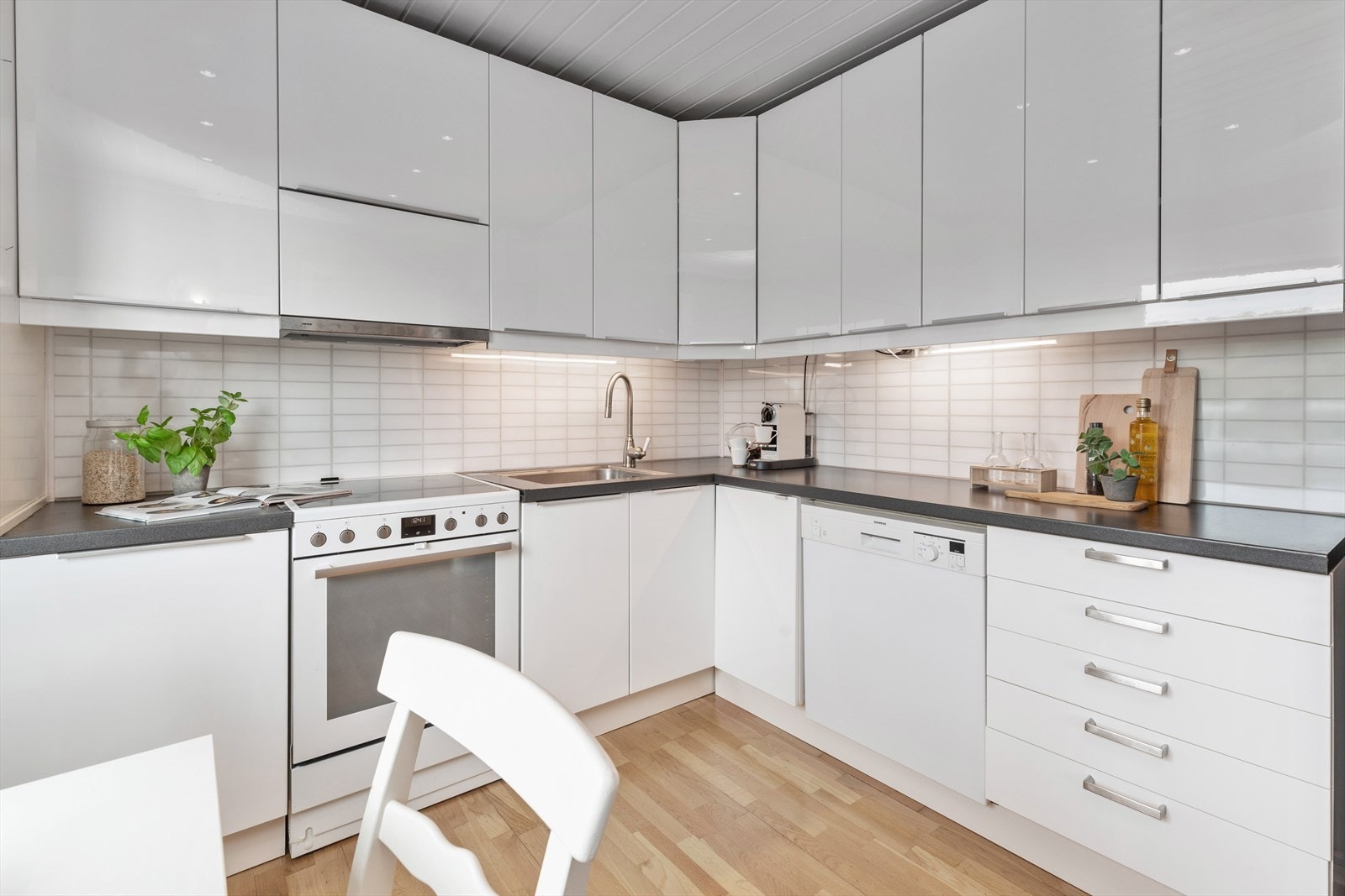 Kjøkken. Galleribilde