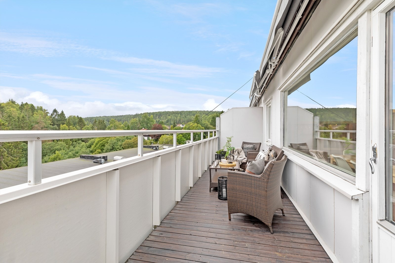 Boligen har gode solforhold. Galleribilde