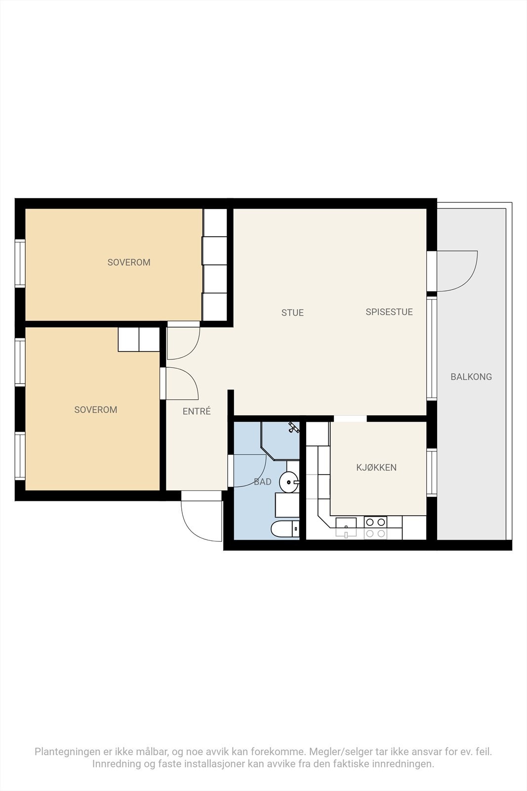 Plantegning. Galleribilde