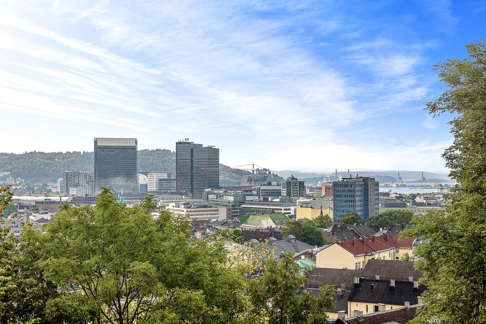 Utsikt fra leiligheten Galleribilde