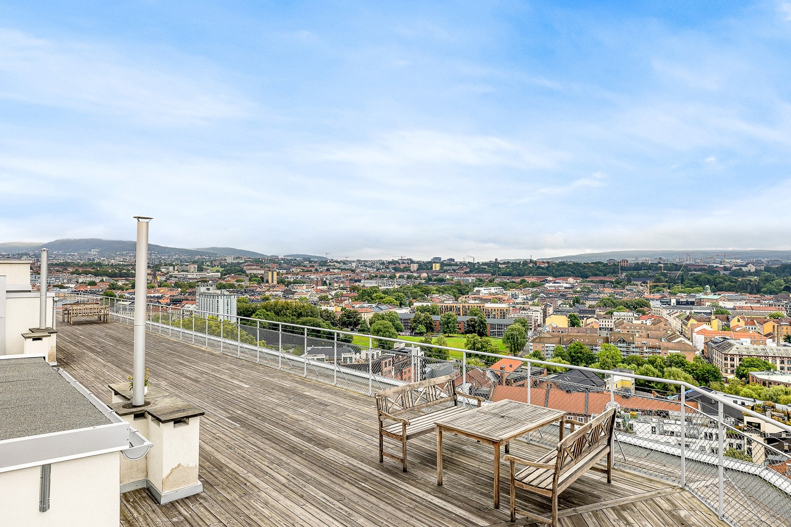 Inviter venner og nyt en sprudlende 17.mai-frokost med utsikt over resten av Oslo Galleribilde