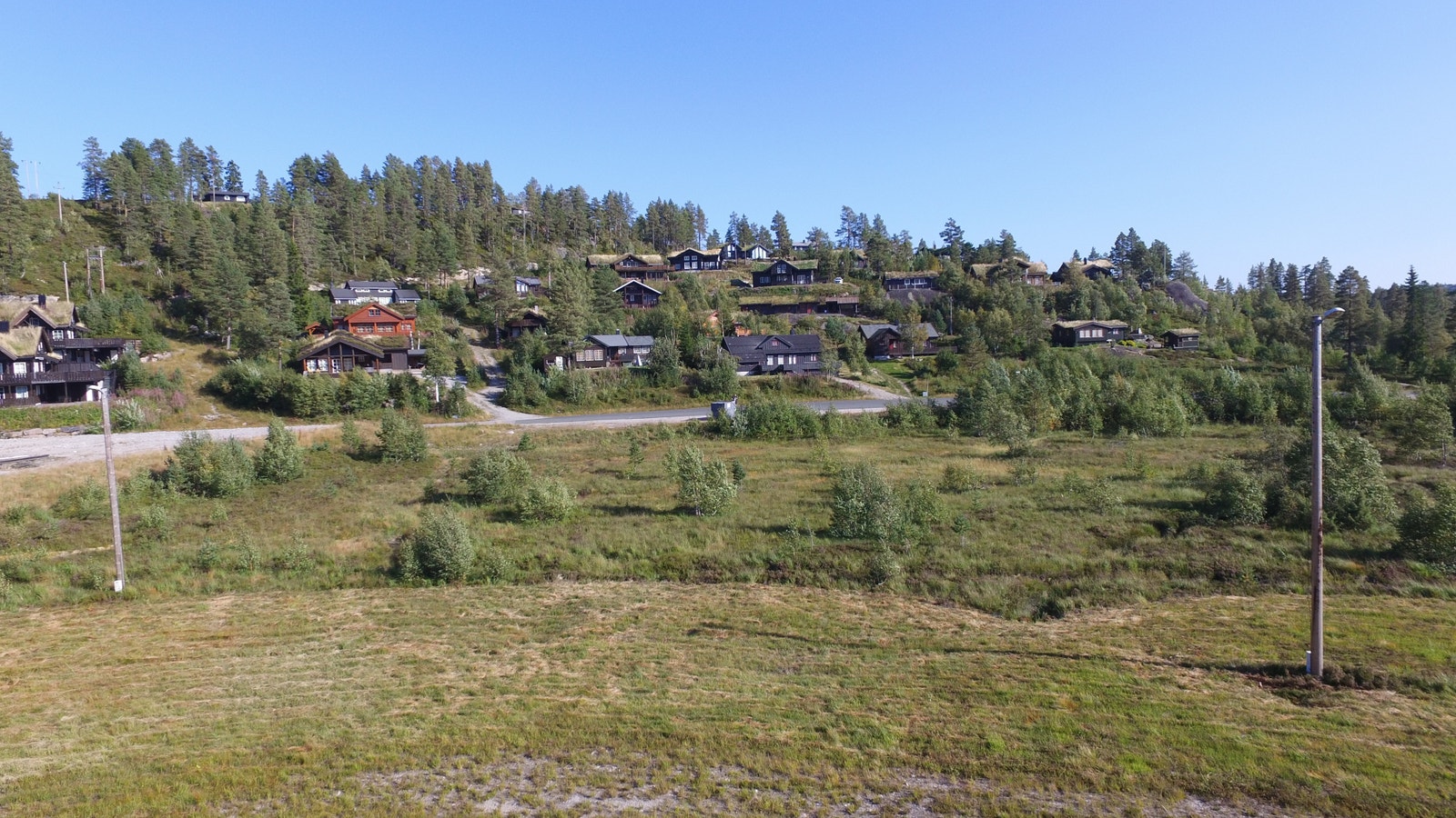 Område sett ifra alpinanlegget Galleribilde