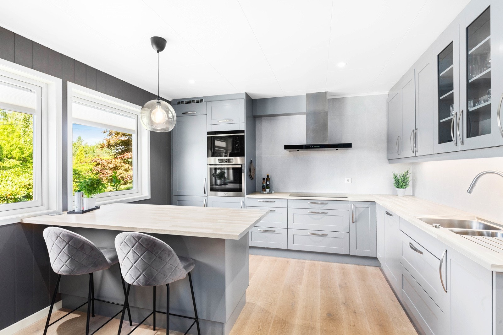 Pent kjøkken fra Sørlandskjøkken Galleribilde