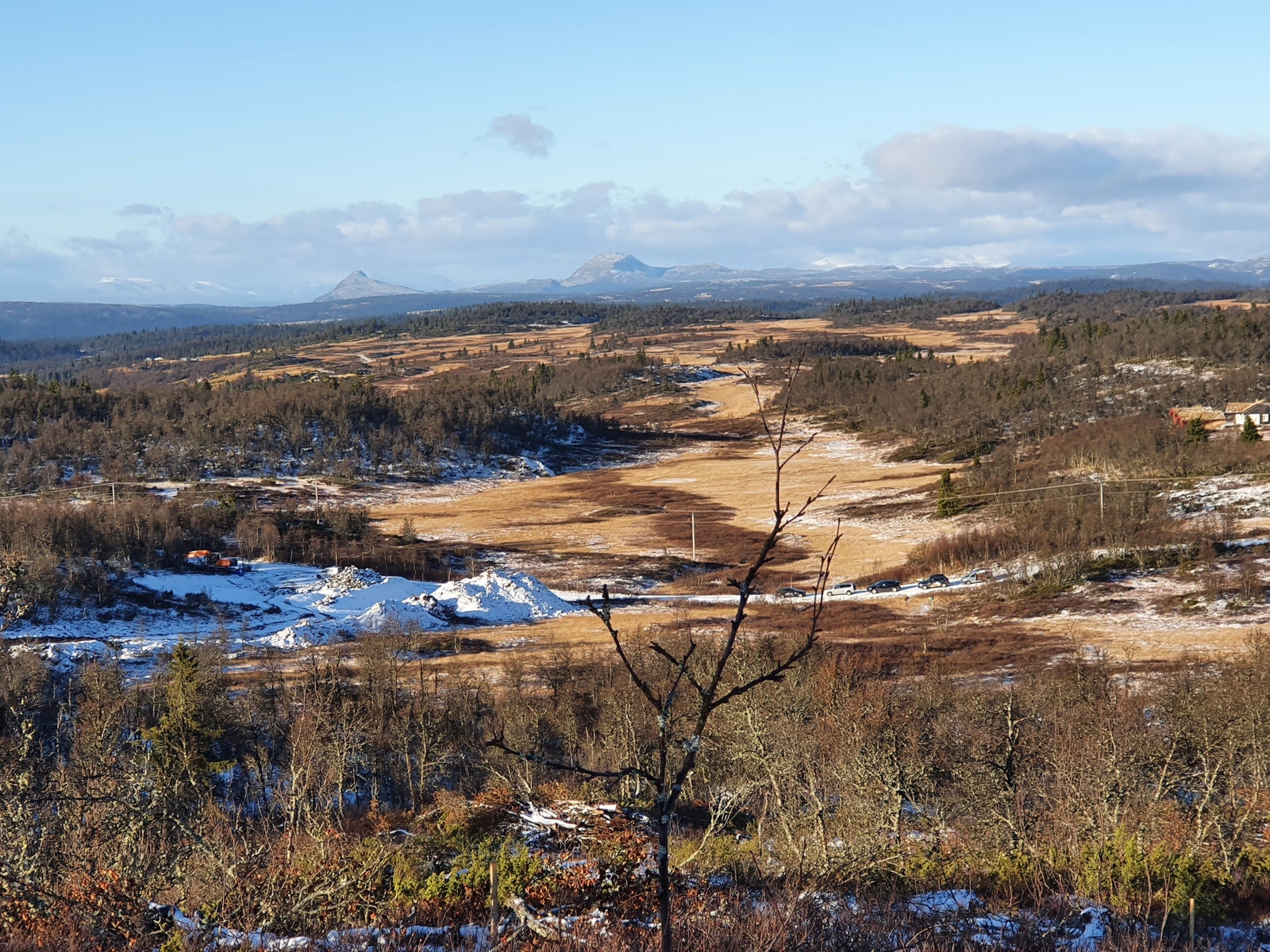 Utsikt mot vest fra Feplassen Galleribilde