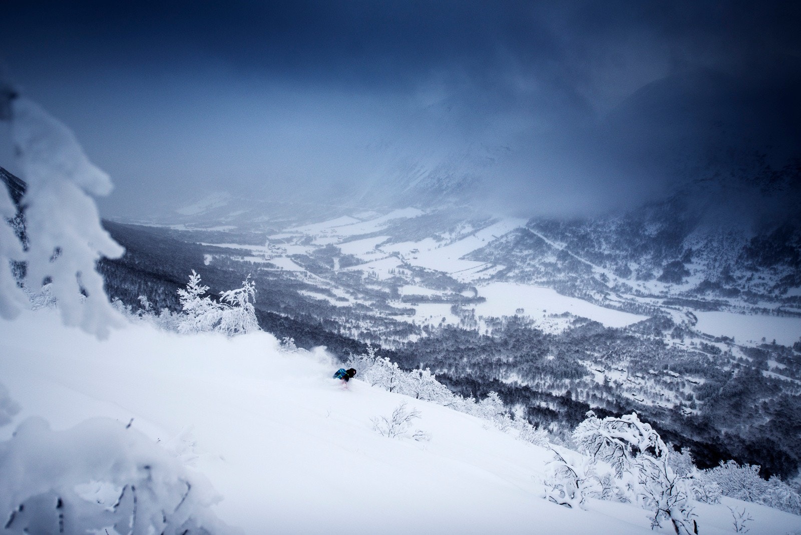 Variasjon i løypene gir rom for å boltre seg uansett nivå. Galleribilde