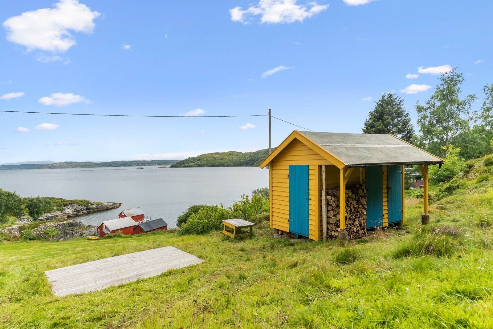 Bod med utedo Galleribilde