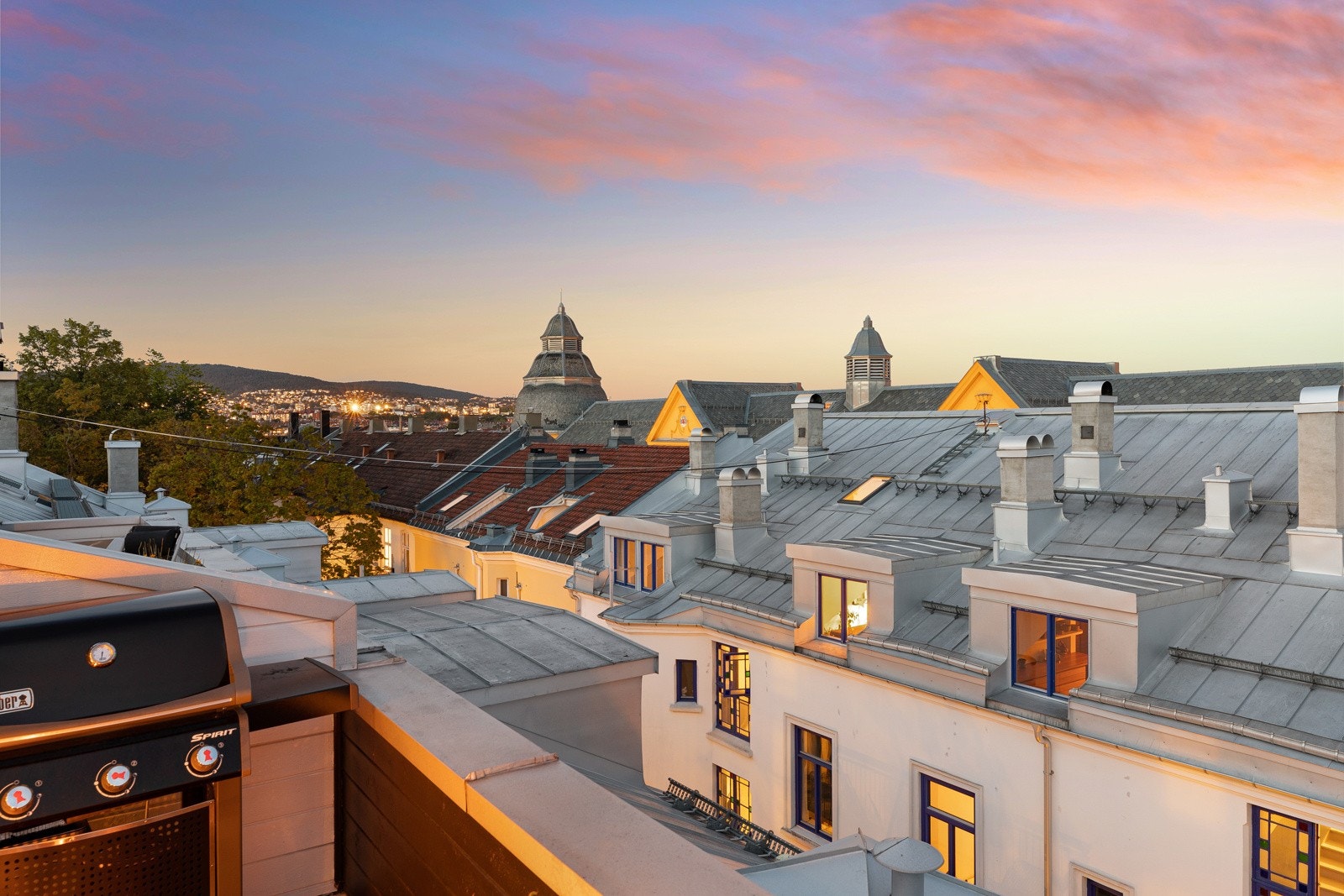 Fantastisk utsikt mot Grefsen og Ekeberg Galleribilde