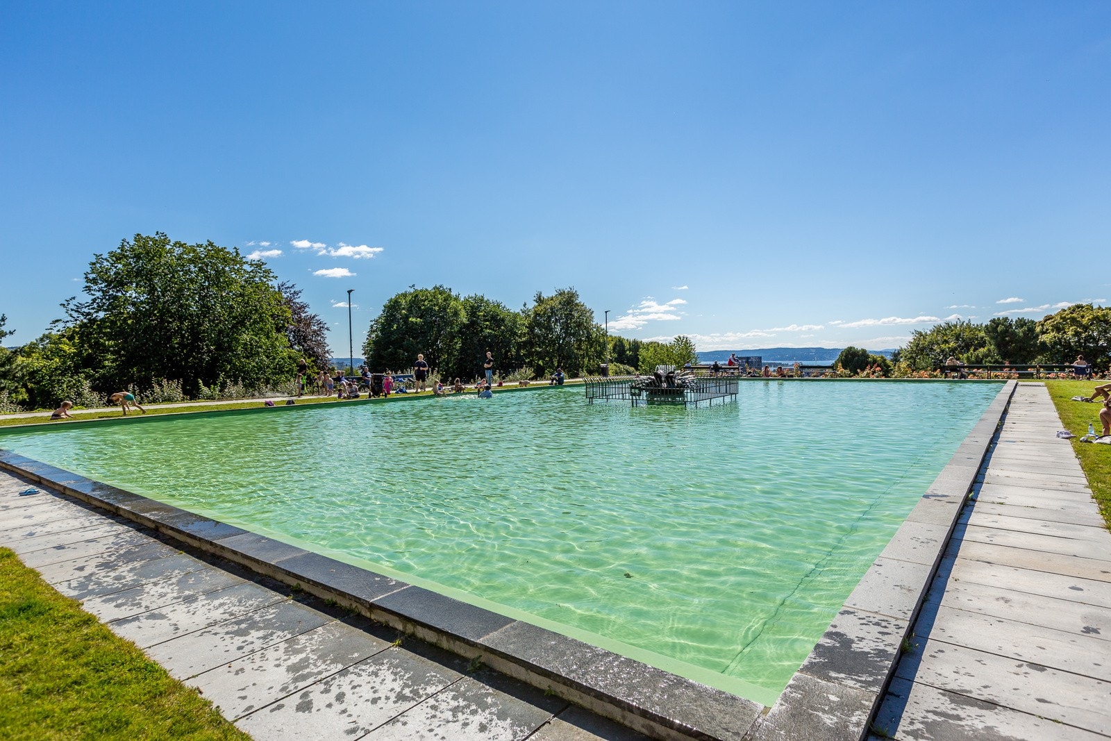 Vannspeilet å toppen av St. Hanshaugen Galleribilde