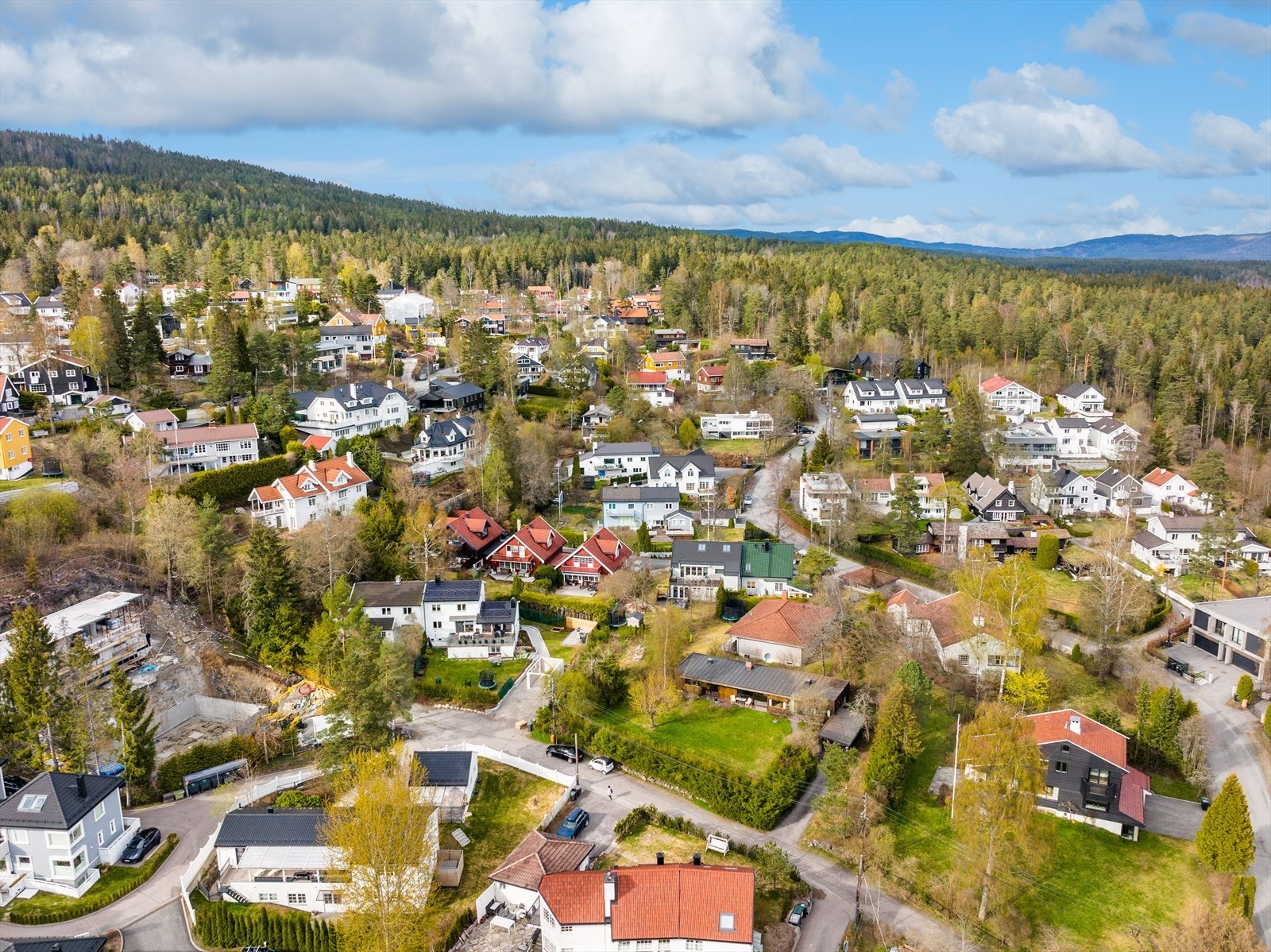 Trosterudstien er en rolig blindvei. 7 minutters joggetur fra Båntjern. Galleribilde