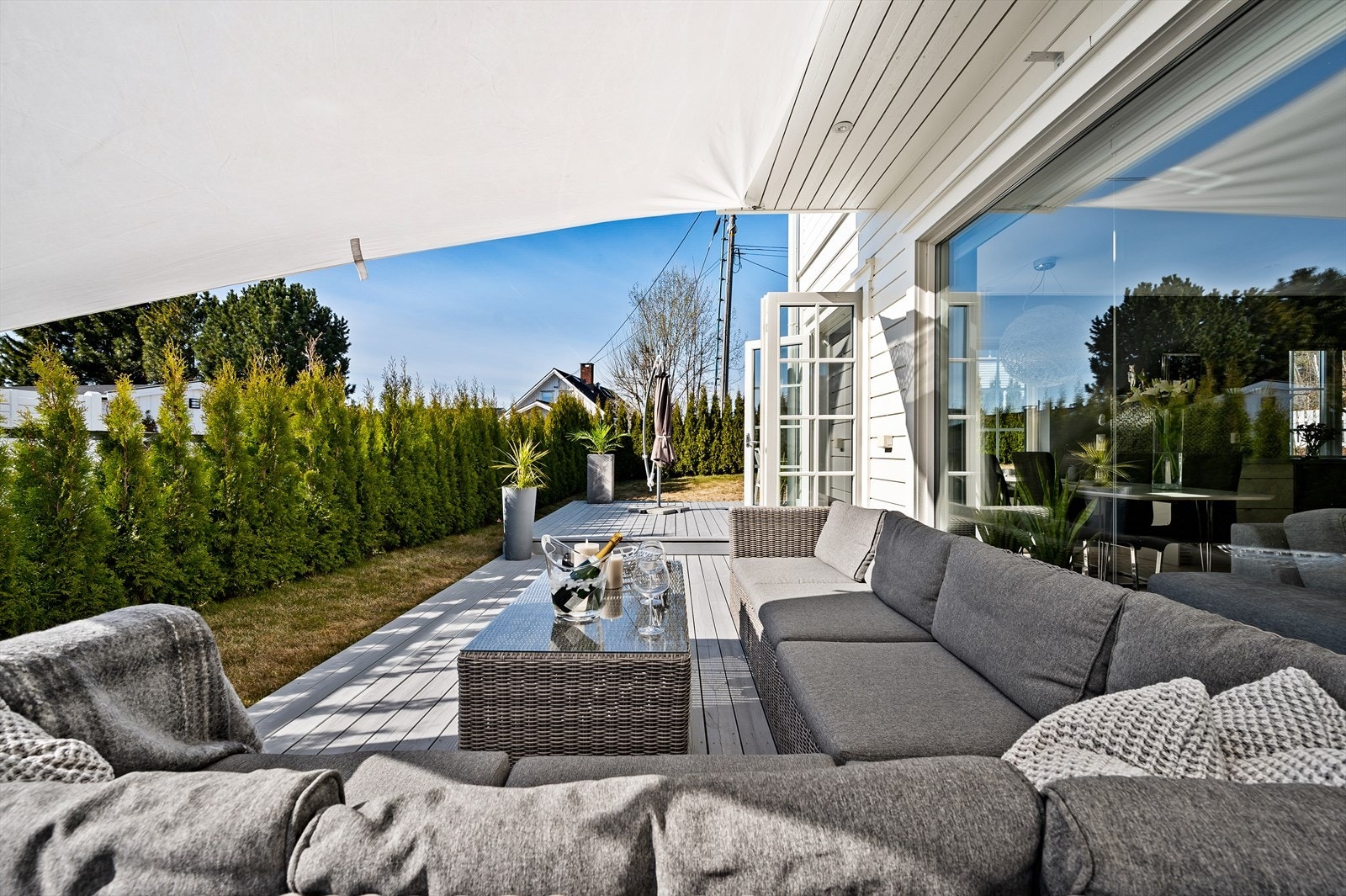 Her kan du nyte late sommerdager og hyggelige grillkvelder med familie og venner. Galleribilde