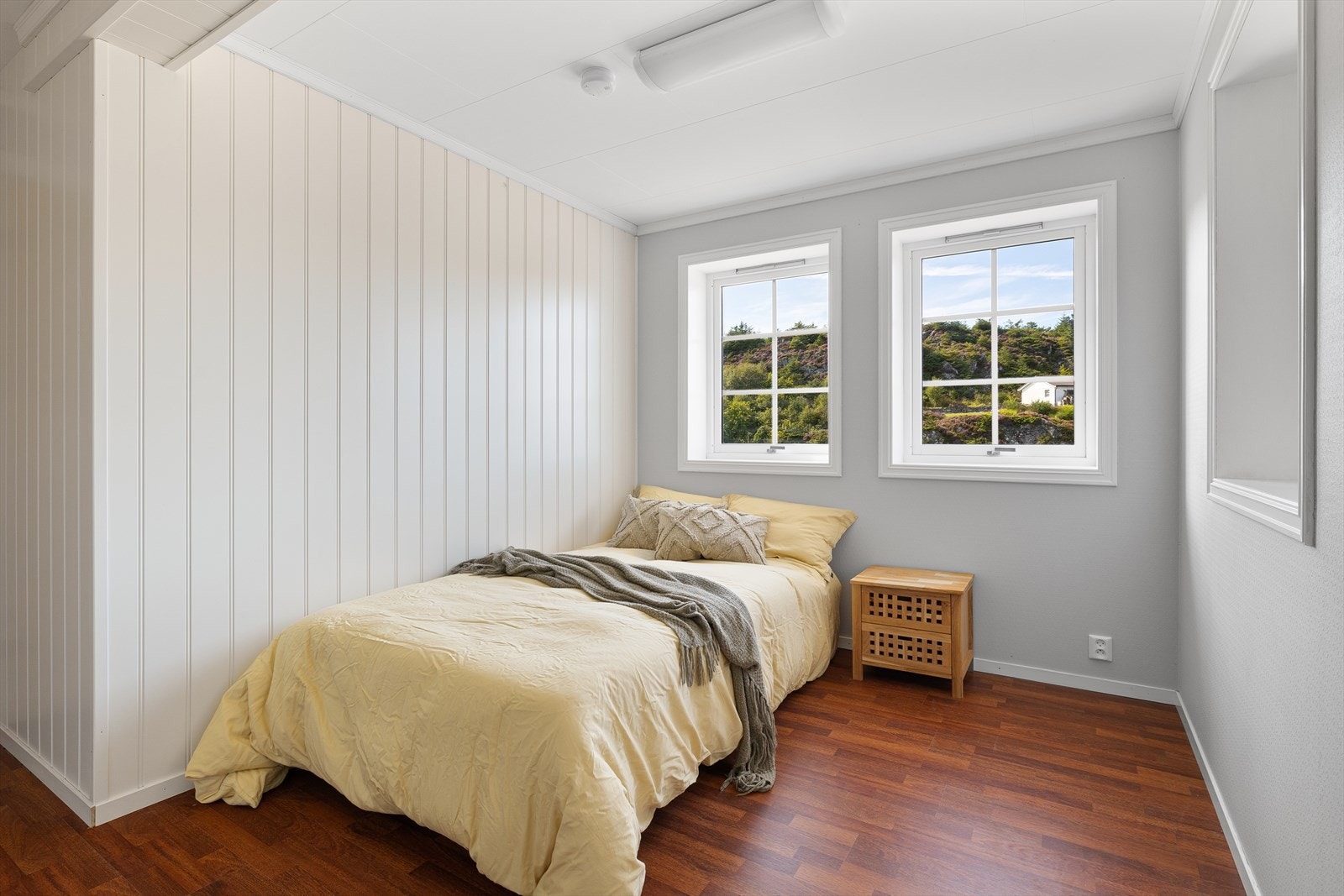 Også her er et romslig soverom. Galleribilde