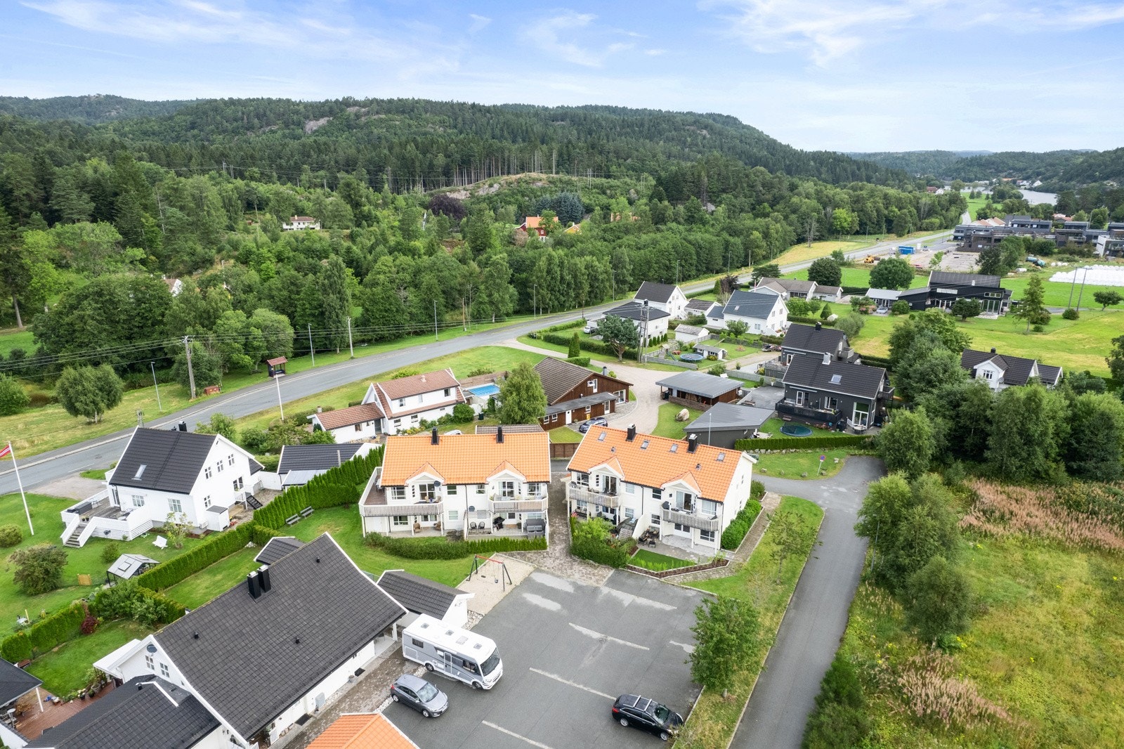 Dronefoto Galleribilde