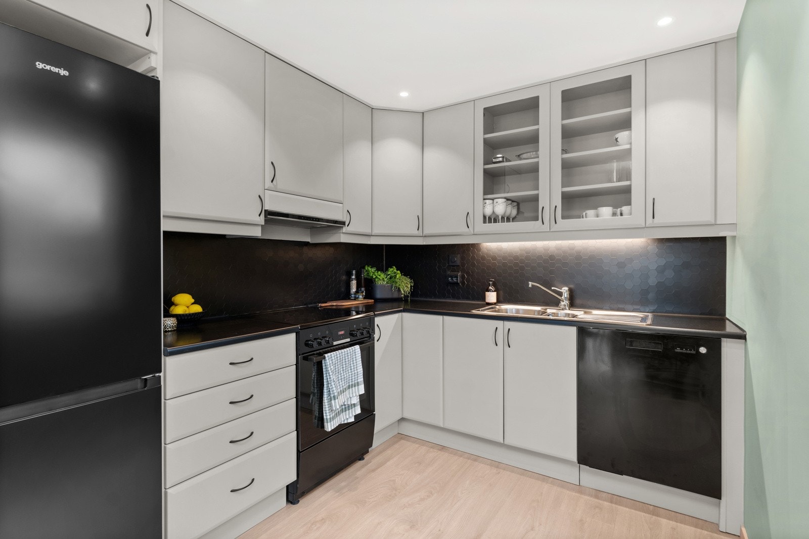 Lekker kjøkkeninnredning Galleribilde