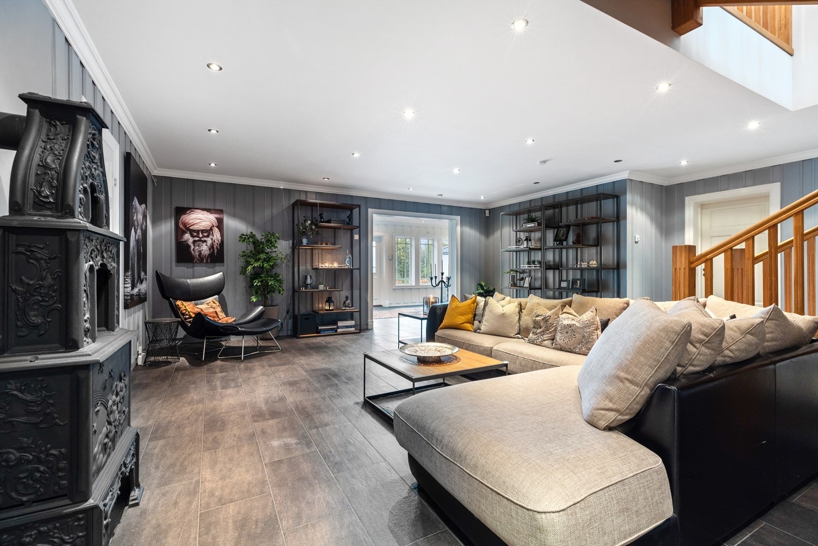 Rommet er perfekt hvis man ønsker å trekke seg litt tilbake med en god bok eller film. Galleribilde