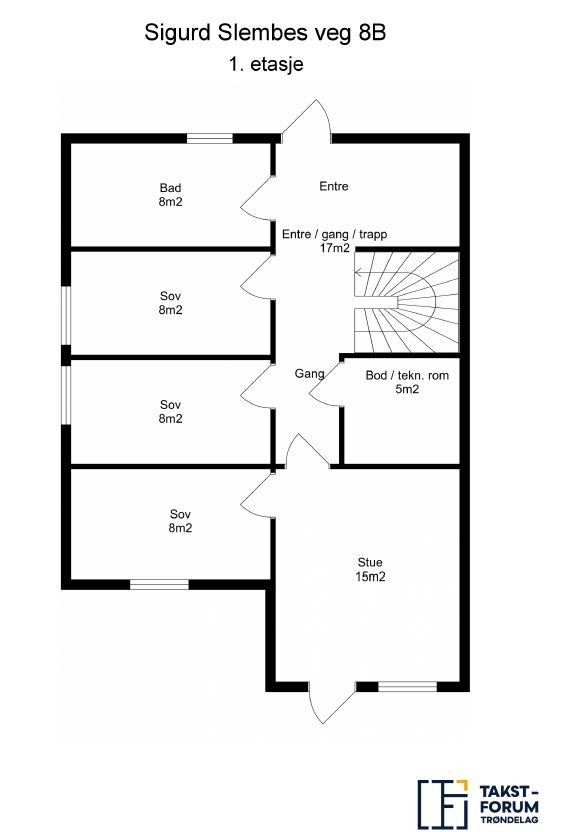 Planskisse 1. etasje Galleribilde