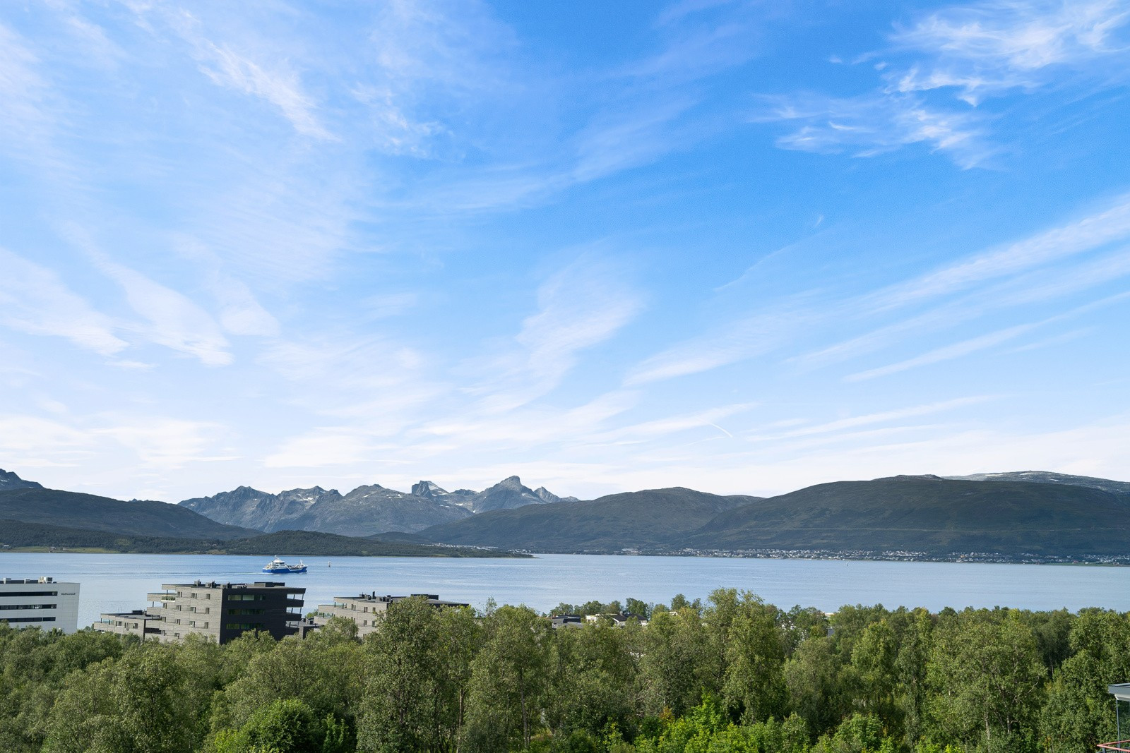 Flott utsikt mot Kvaløya!