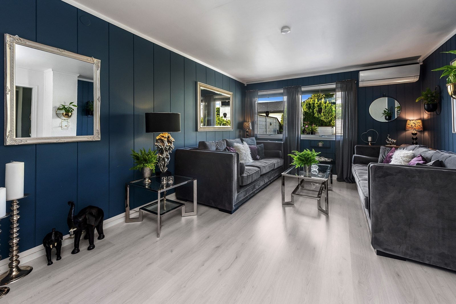 Delikat og tidsriktig stue Galleribilde