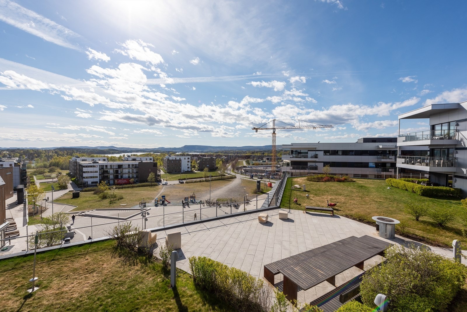 Fornebu Panorama har blitt et svært populært sted å bo og oppleves som enkelt og eksklusivt. Galleribilde