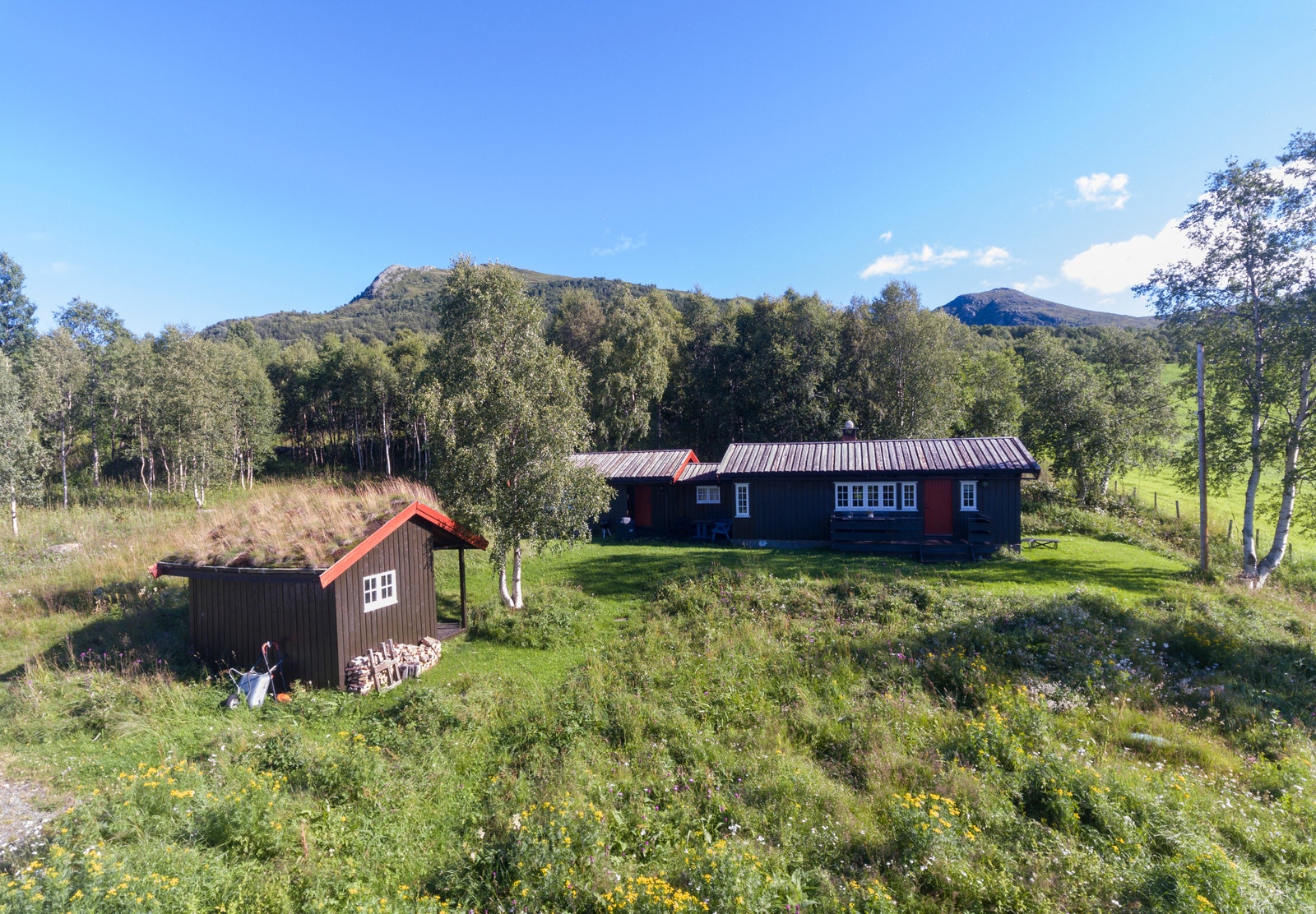 Utnyttelse frittliggende fritidsbebyggelse. Maks % - BYA = 30 % Galleribilde