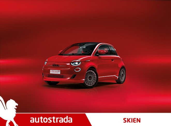 Fiat 500 RED 118hk Elektrisk - bli sjarmert!  2022, 10 km, kr 289 900,-