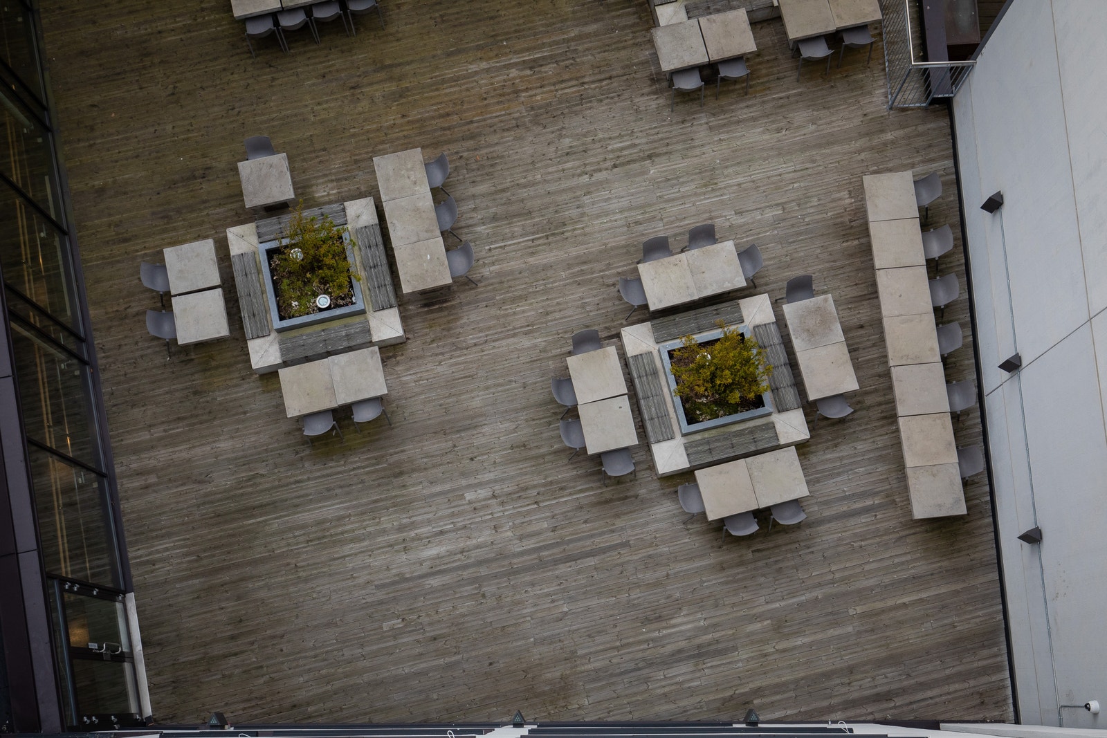 Romslig takterrasse Galleribilde