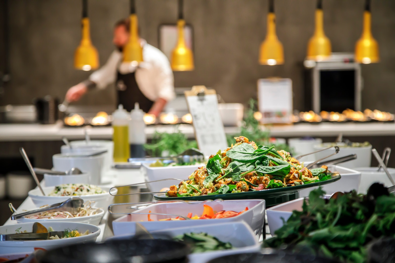 Felles personalrestaurant som driftes av De 3 Stuer. Galleribilde