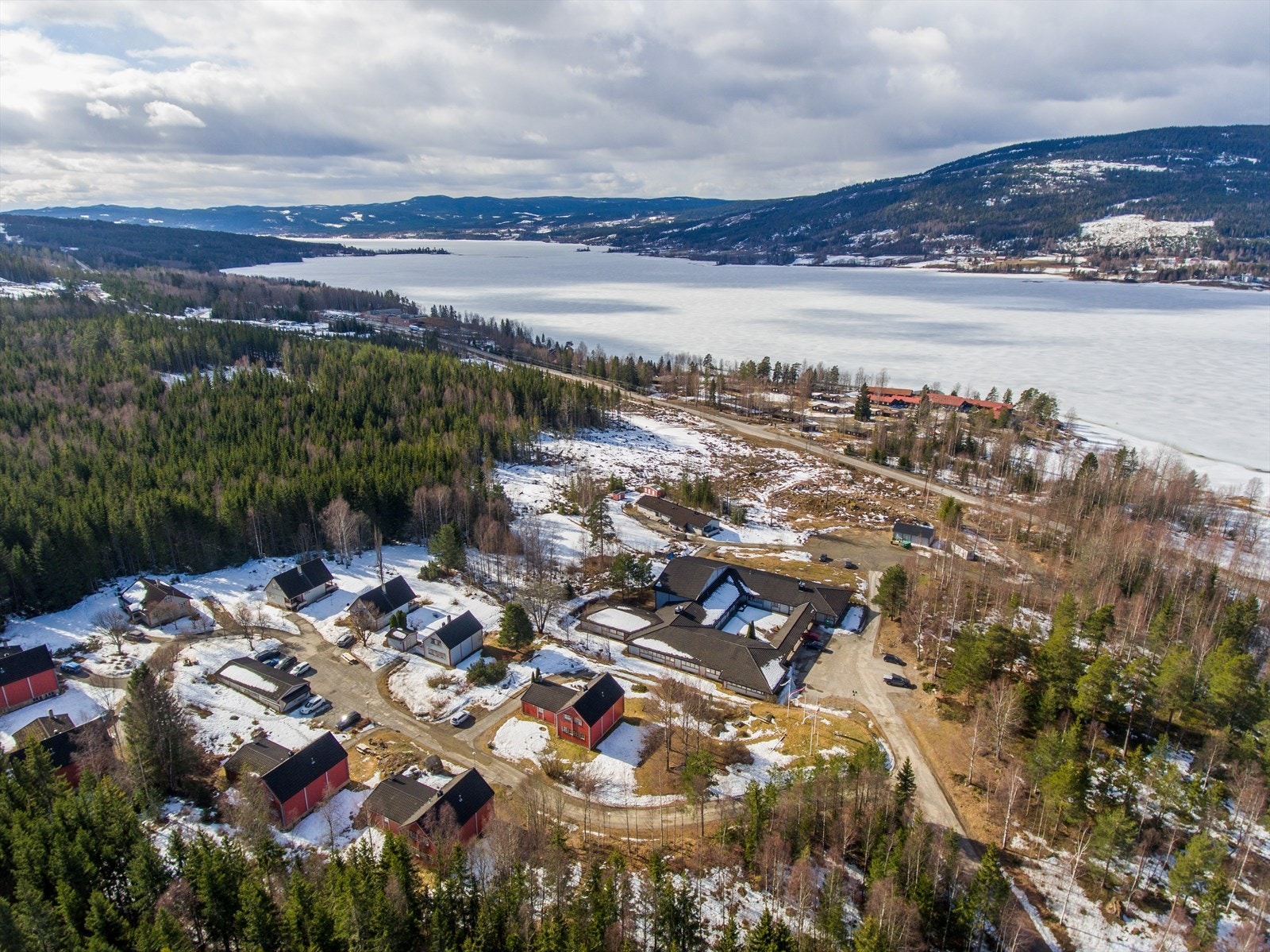 Dronefoto. Galleribilde