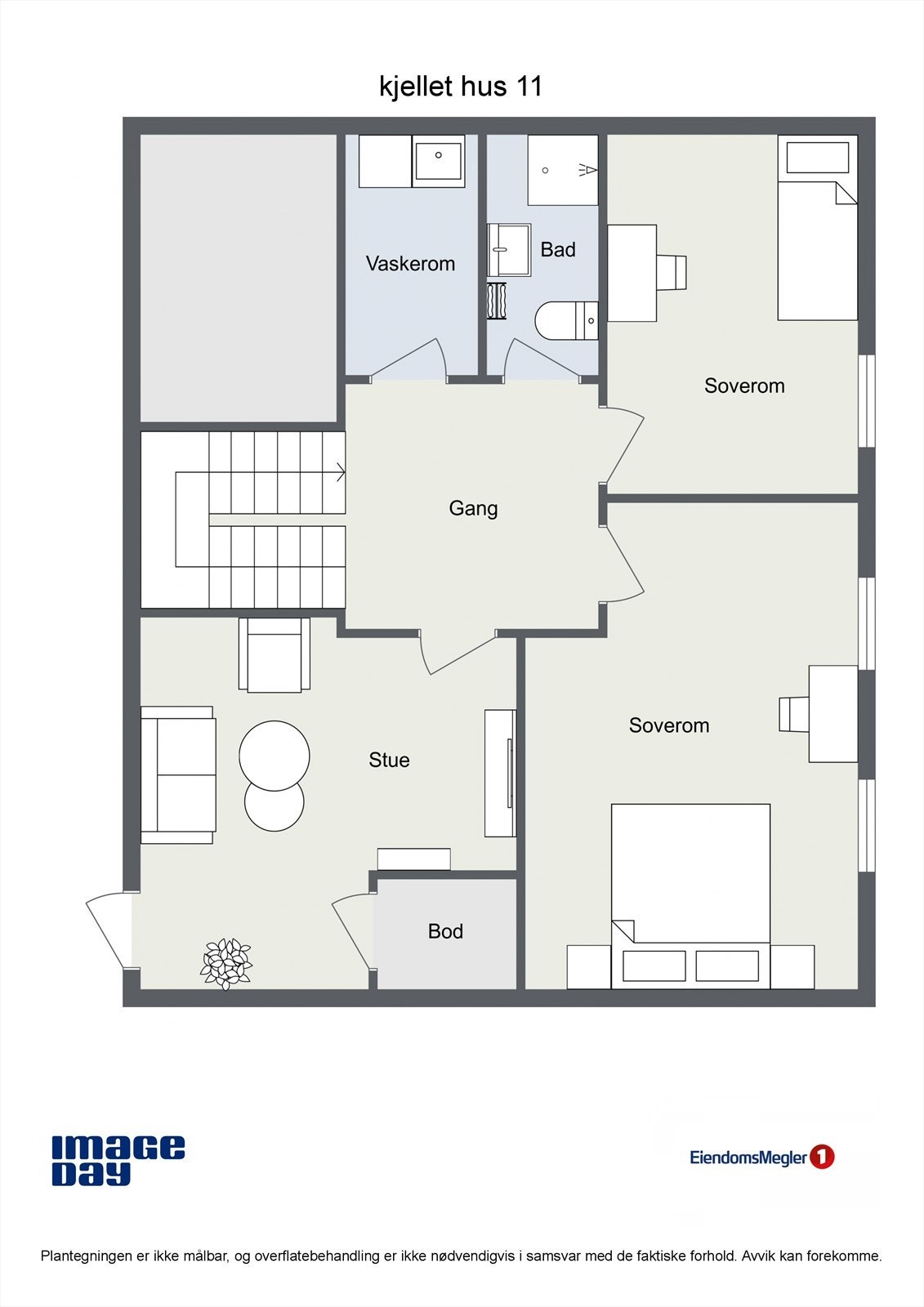 - Plantegning hus 11 - Galleribilde