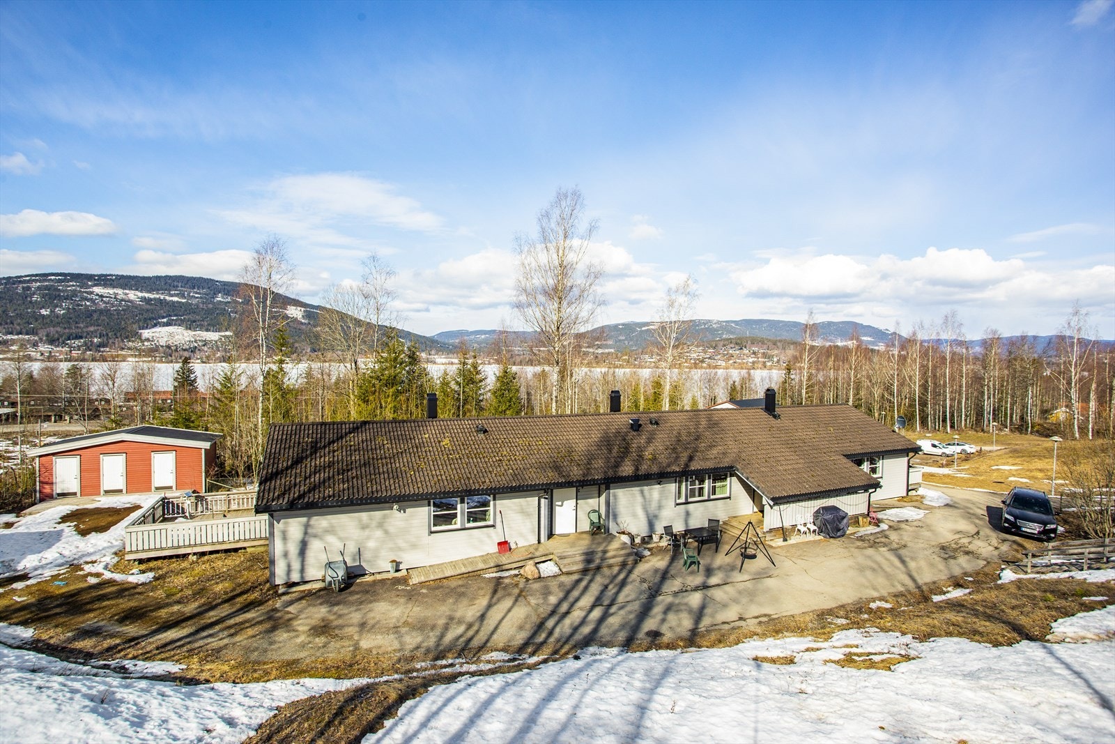 Tremannsbolig. Galleribilde