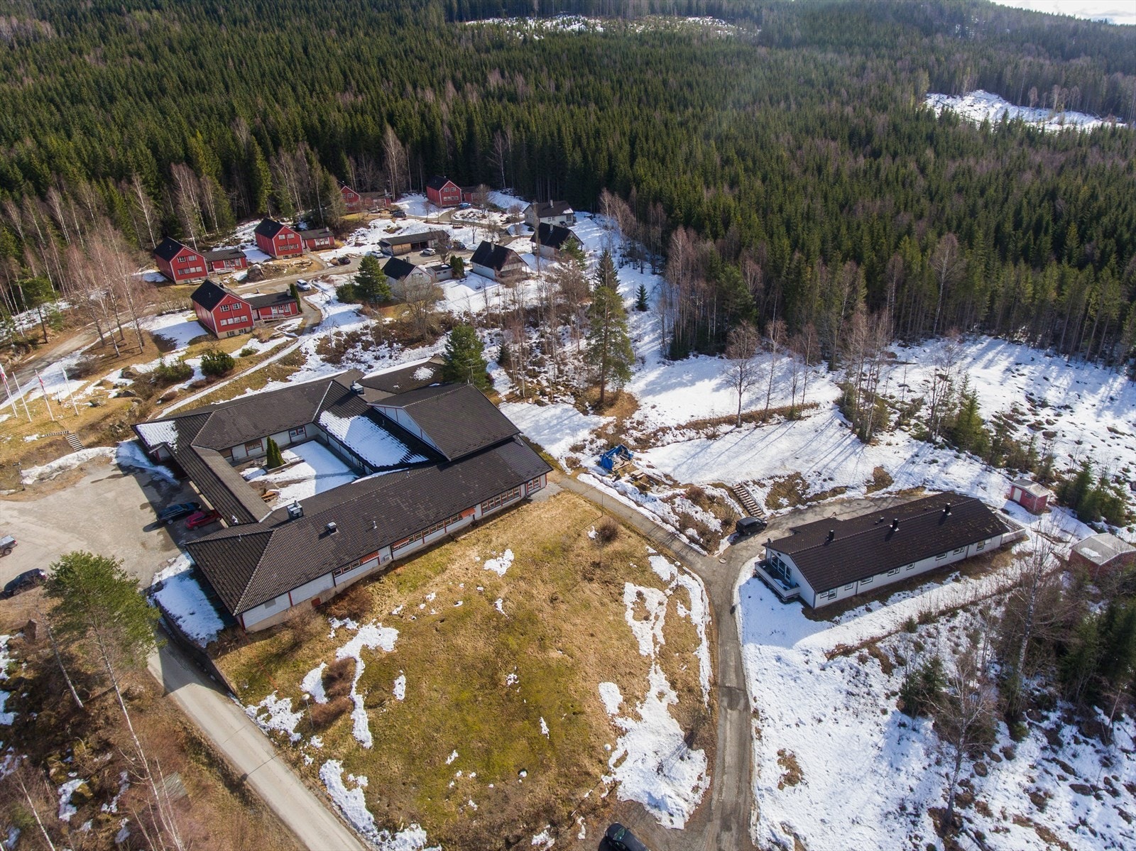 Dronefoto. Galleribilde